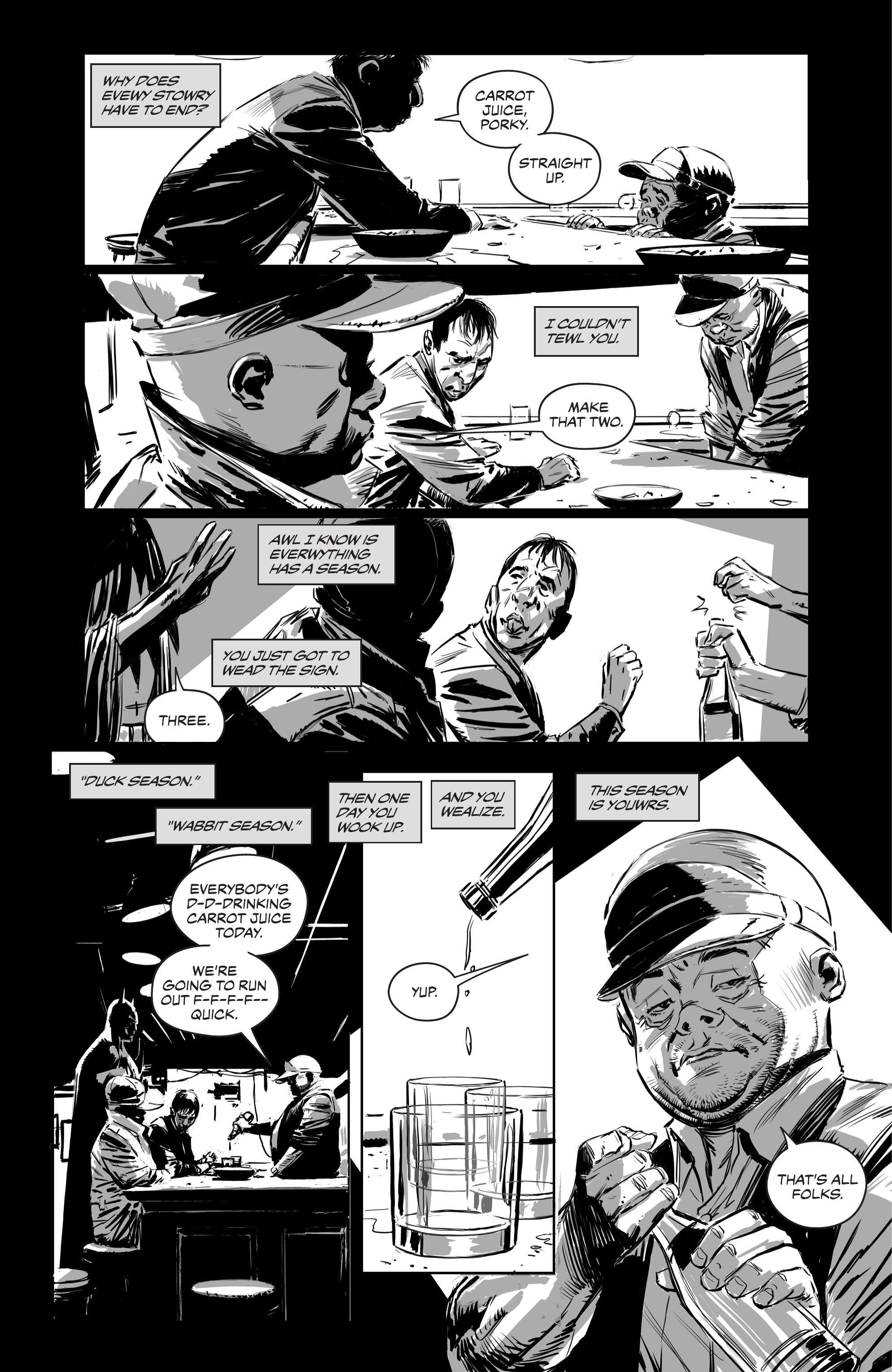 Batman Day 2024: Batman / Elmer Fudd Special (2204-) issue Noir 1 - Page 32