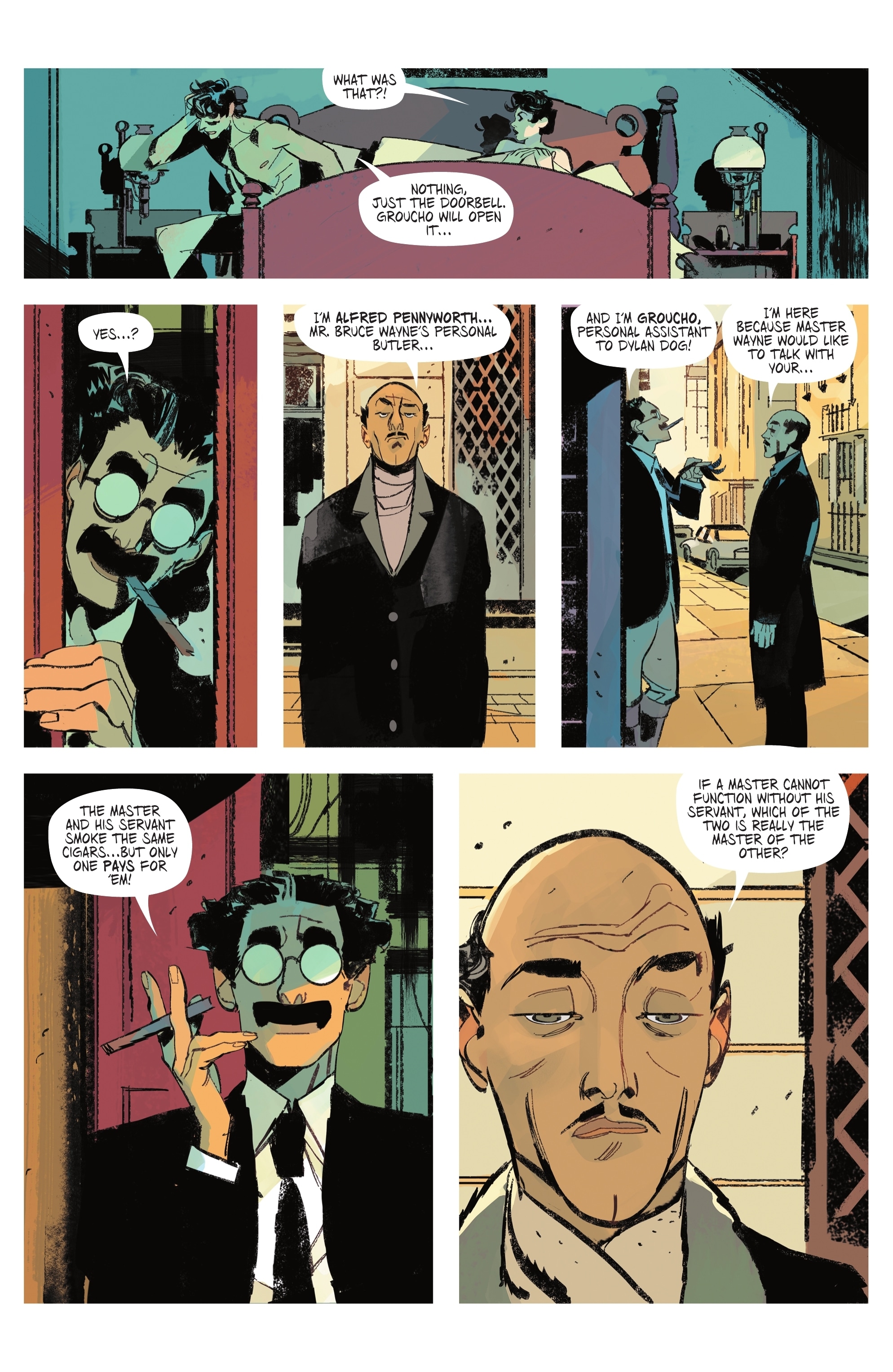 Batman / Dylan Dog (2024-) issue 1 - Page 35