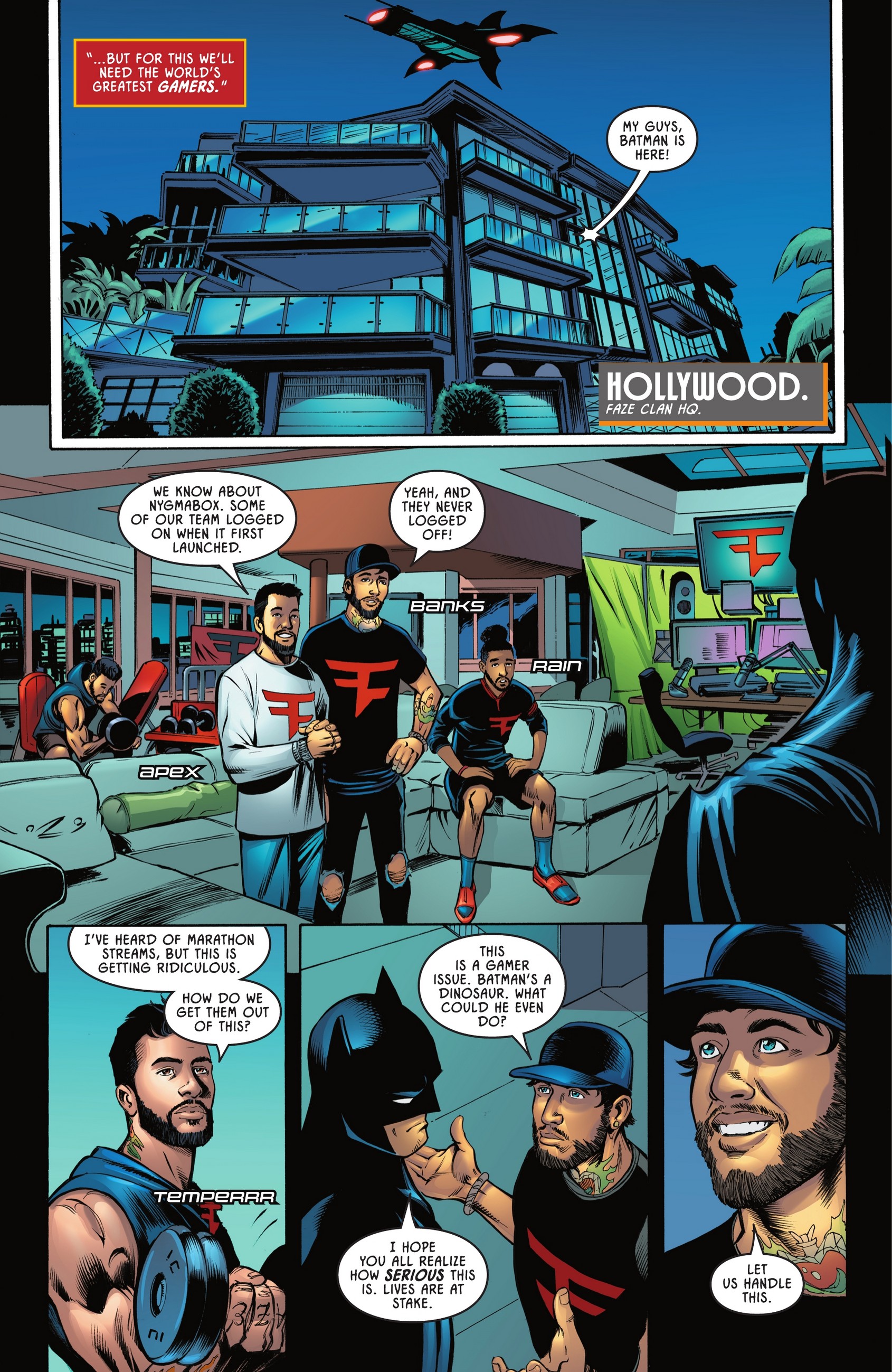 Batman / Faze Clan (2022-) issue 1 - Page 6