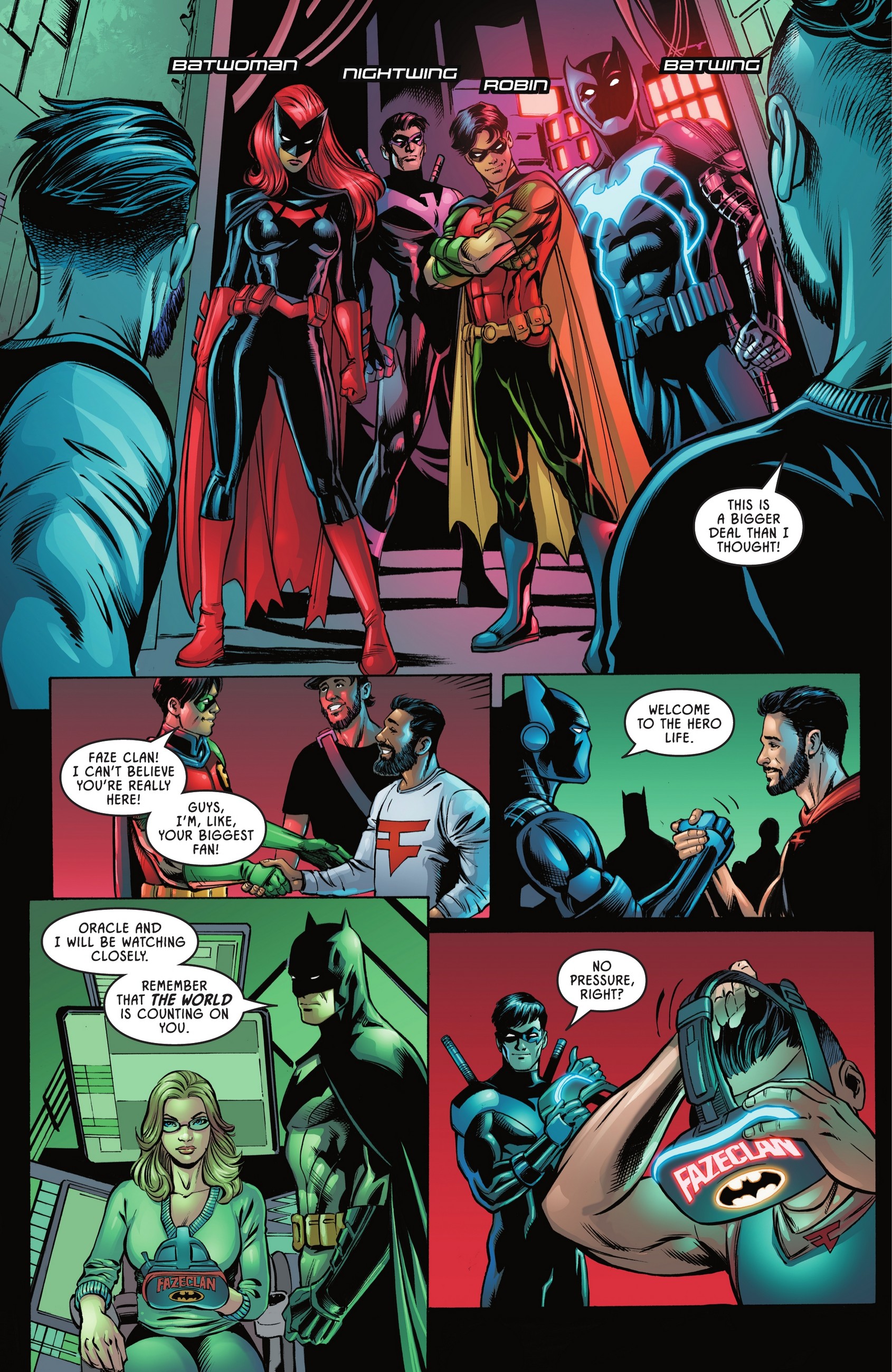 Batman / Faze Clan (2022-) issue 1 - Page 9