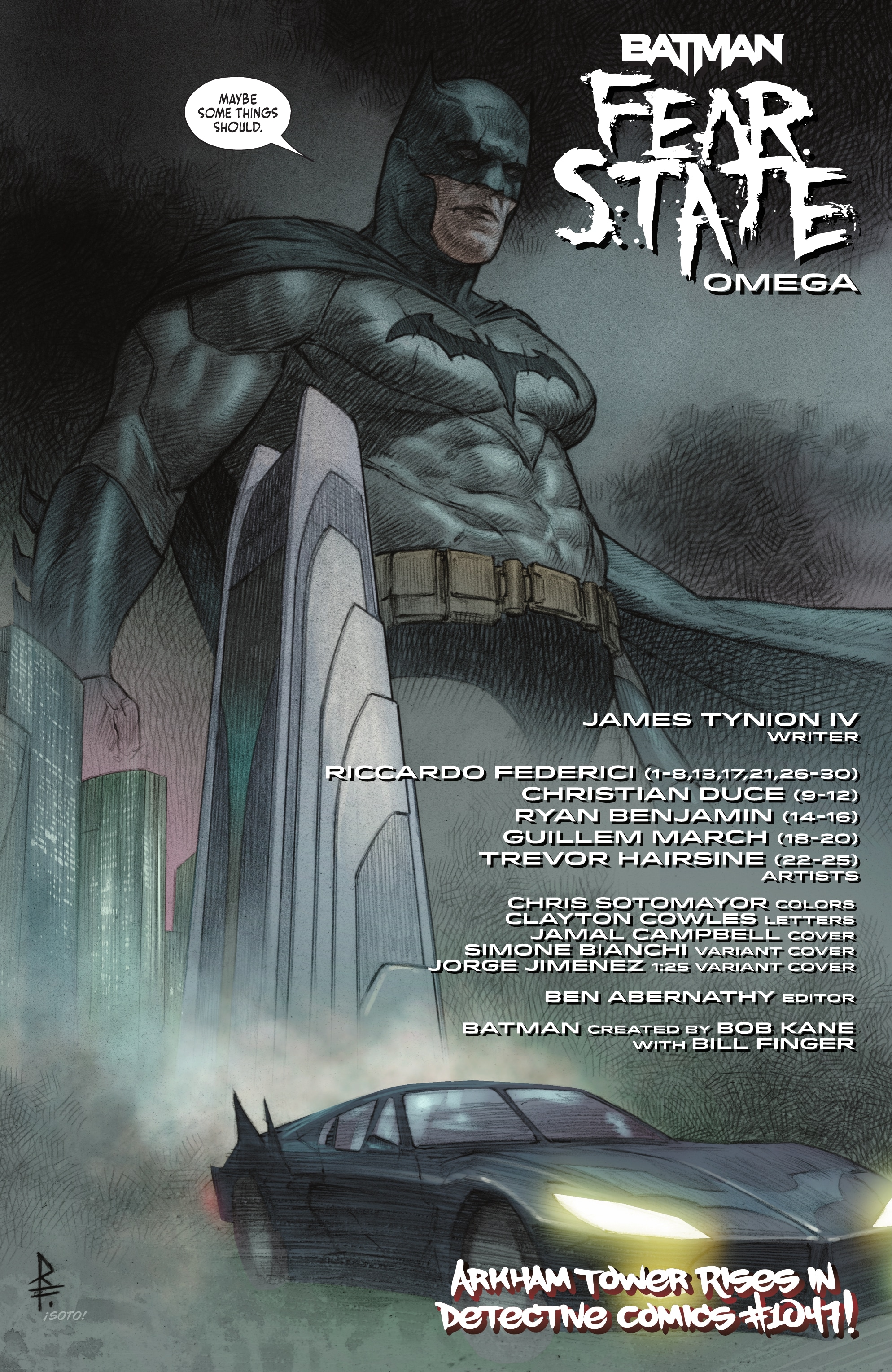 Read Batman: Fear State: Omega (2021-) Issue #1 Online - All Page