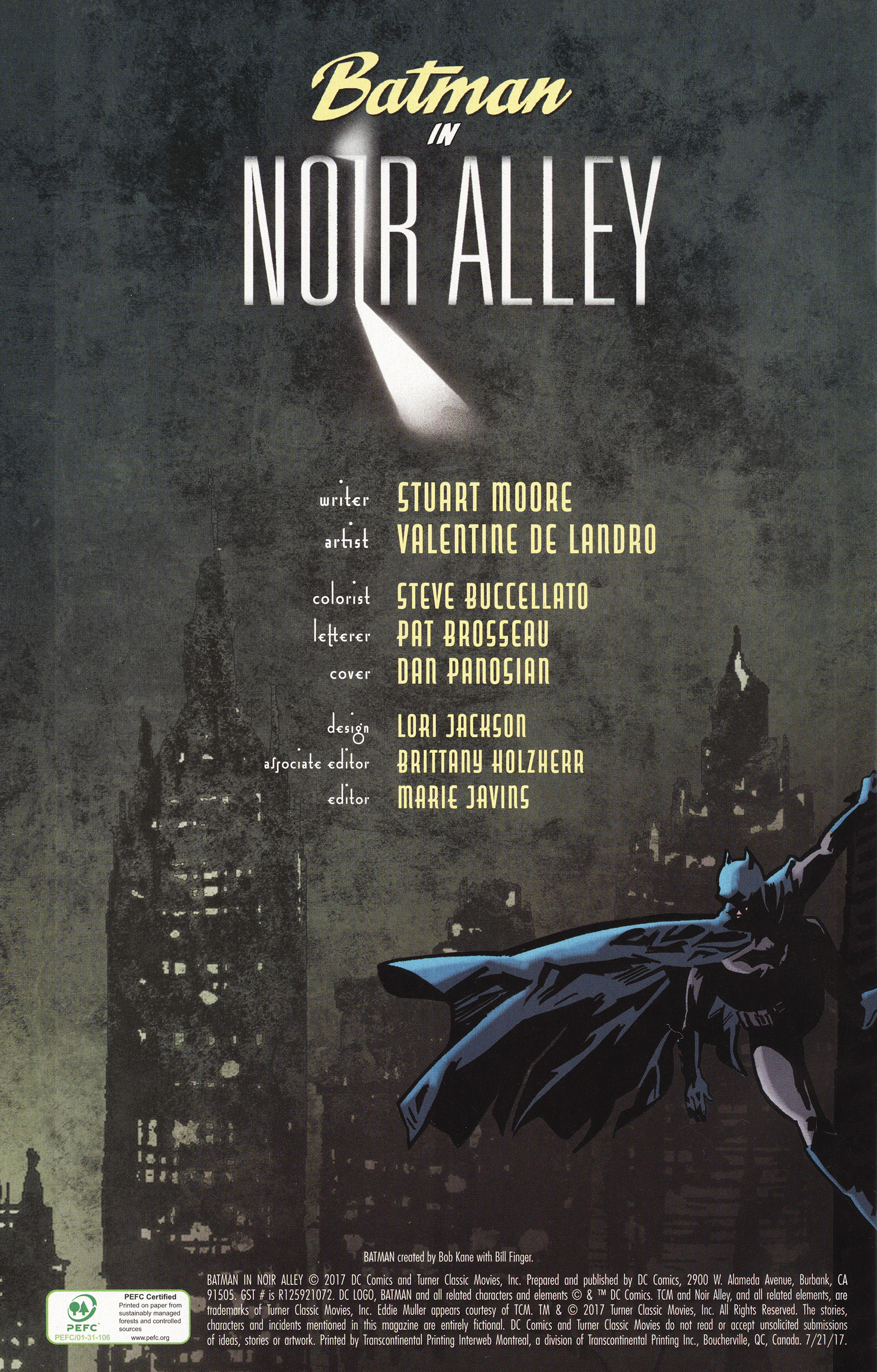 Batman In Noir Alley (2017): Chapter 1 - Page 2