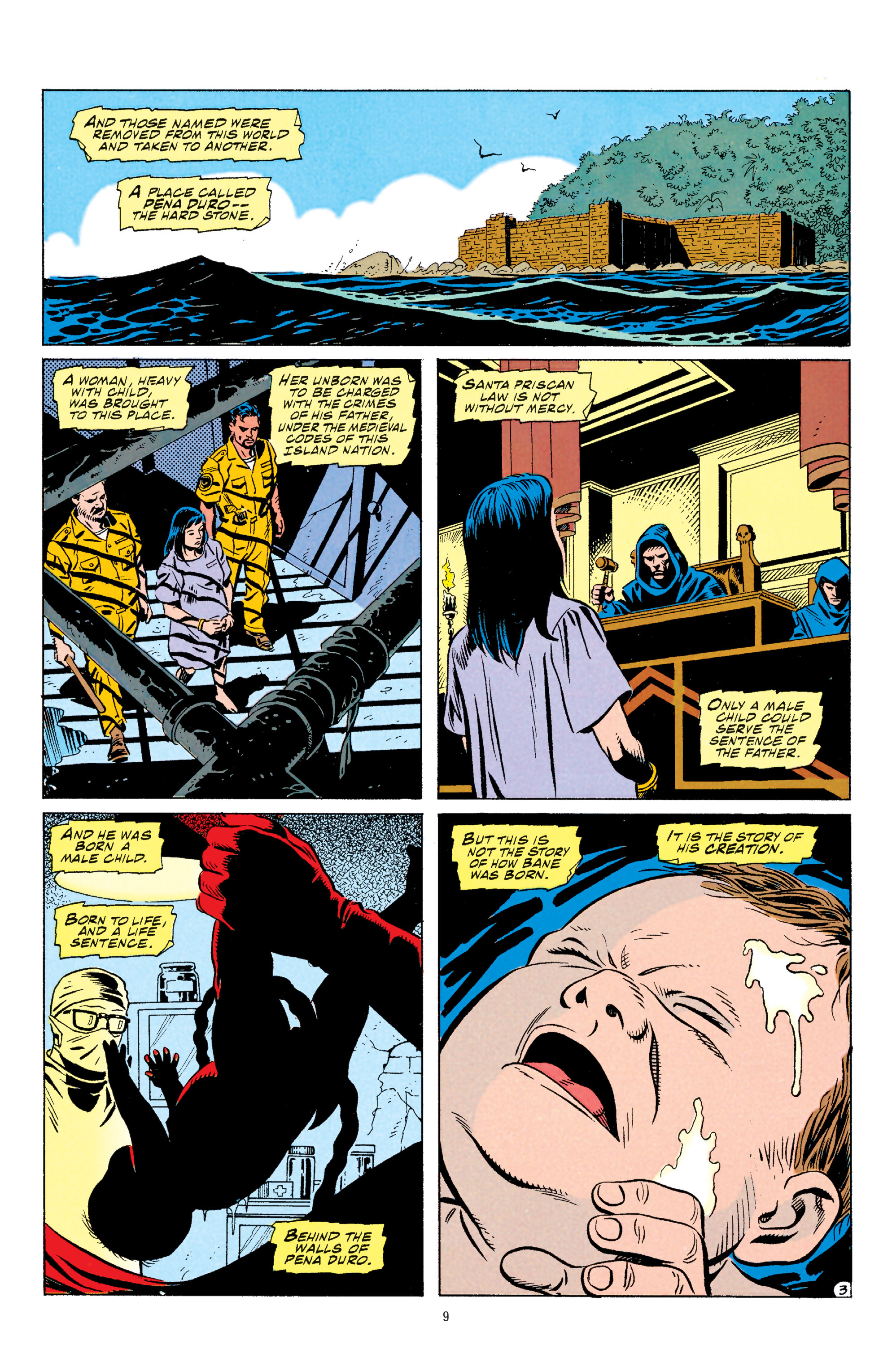 <{ $series->title }} issue 1. Batman - Prelude to Knightfall - Page 9