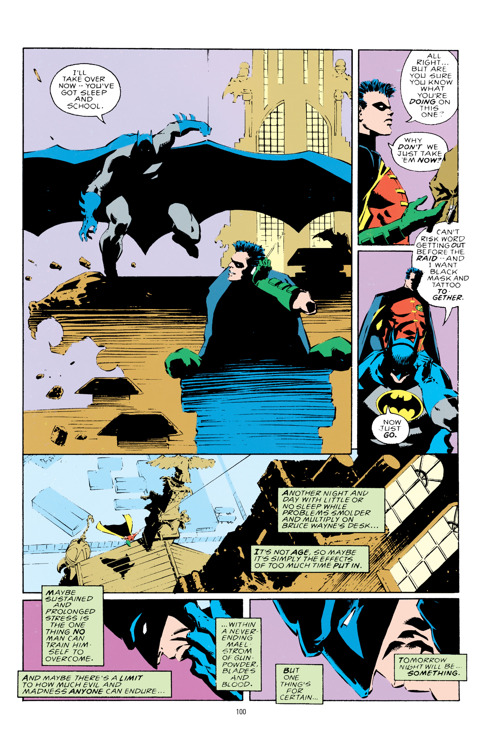 <{ $series->title }} issue 1. Batman - Prelude to Knightfall - Page 100