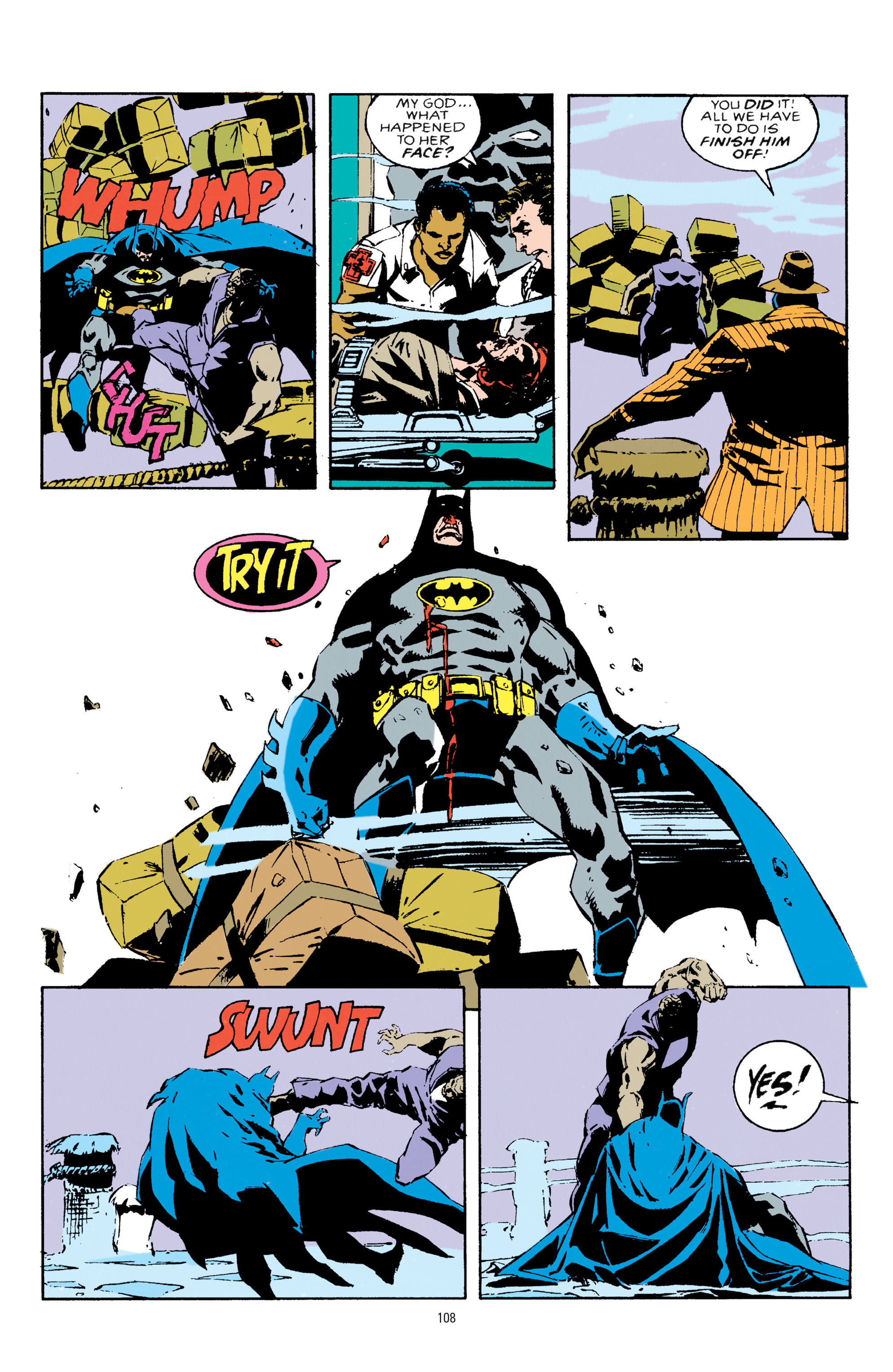 Batman: Knightfall (TPB Collection) (2018) issue 1. Batman - Prelude to Knightfall - Page 108