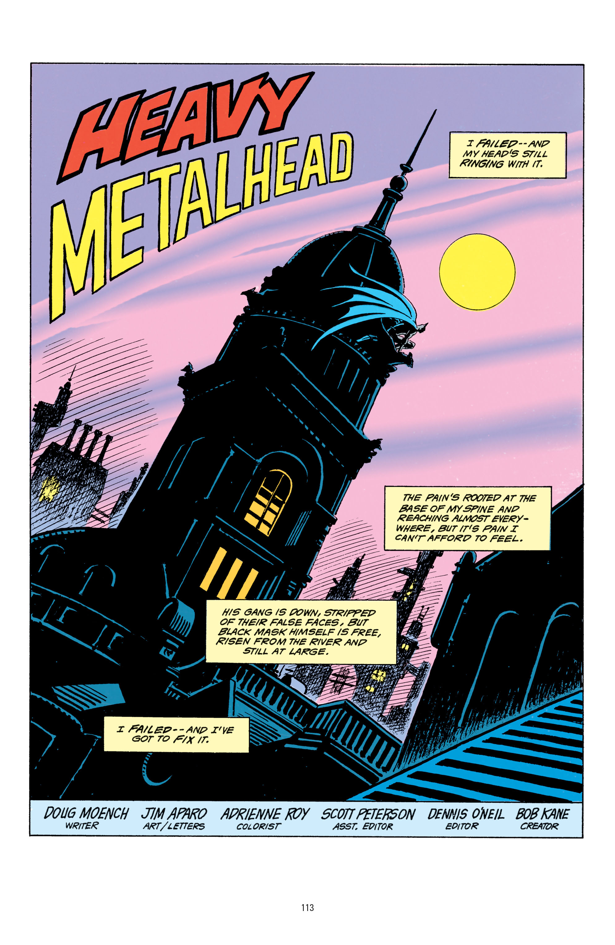 <{ $series->title }} issue 1. Batman - Prelude to Knightfall - Page 113