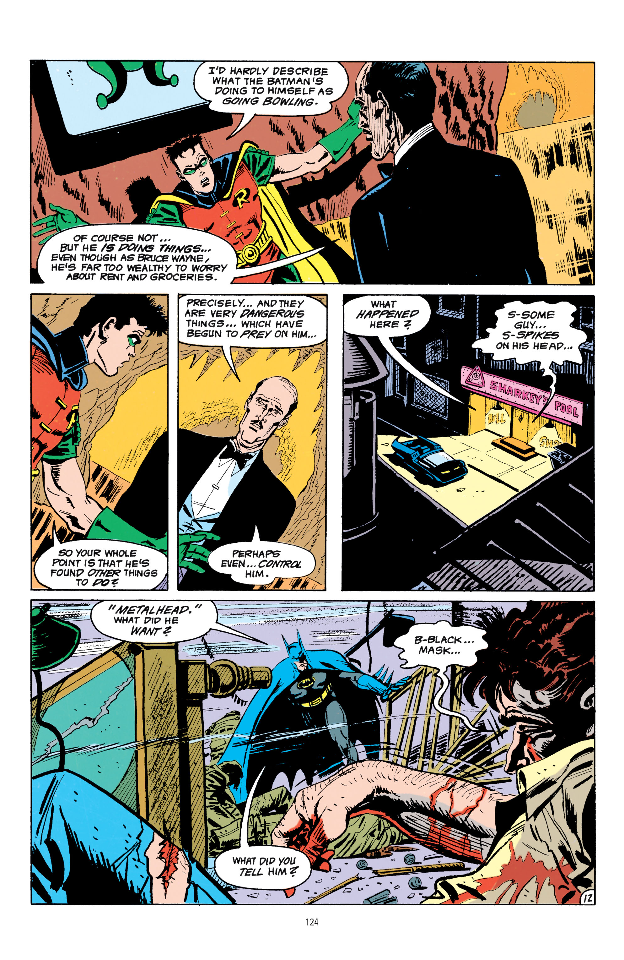 <{ $series->title }} issue 1. Batman - Prelude to Knightfall - Page 124