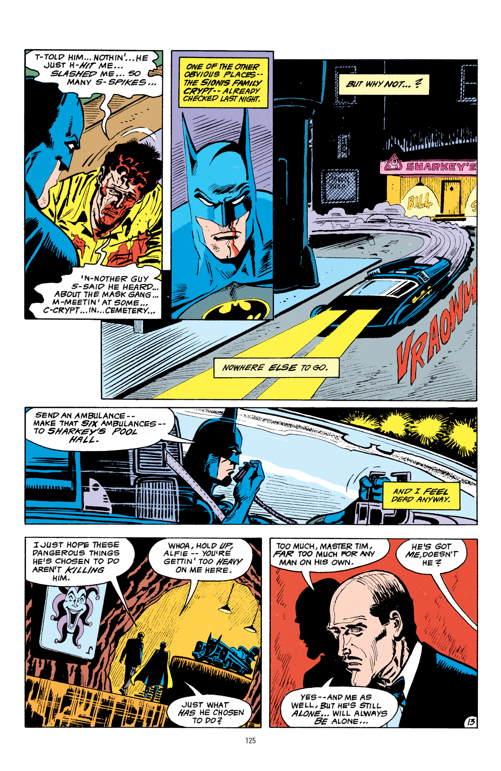 <{ $series->title }} issue 1. Batman - Prelude to Knightfall - Page 125