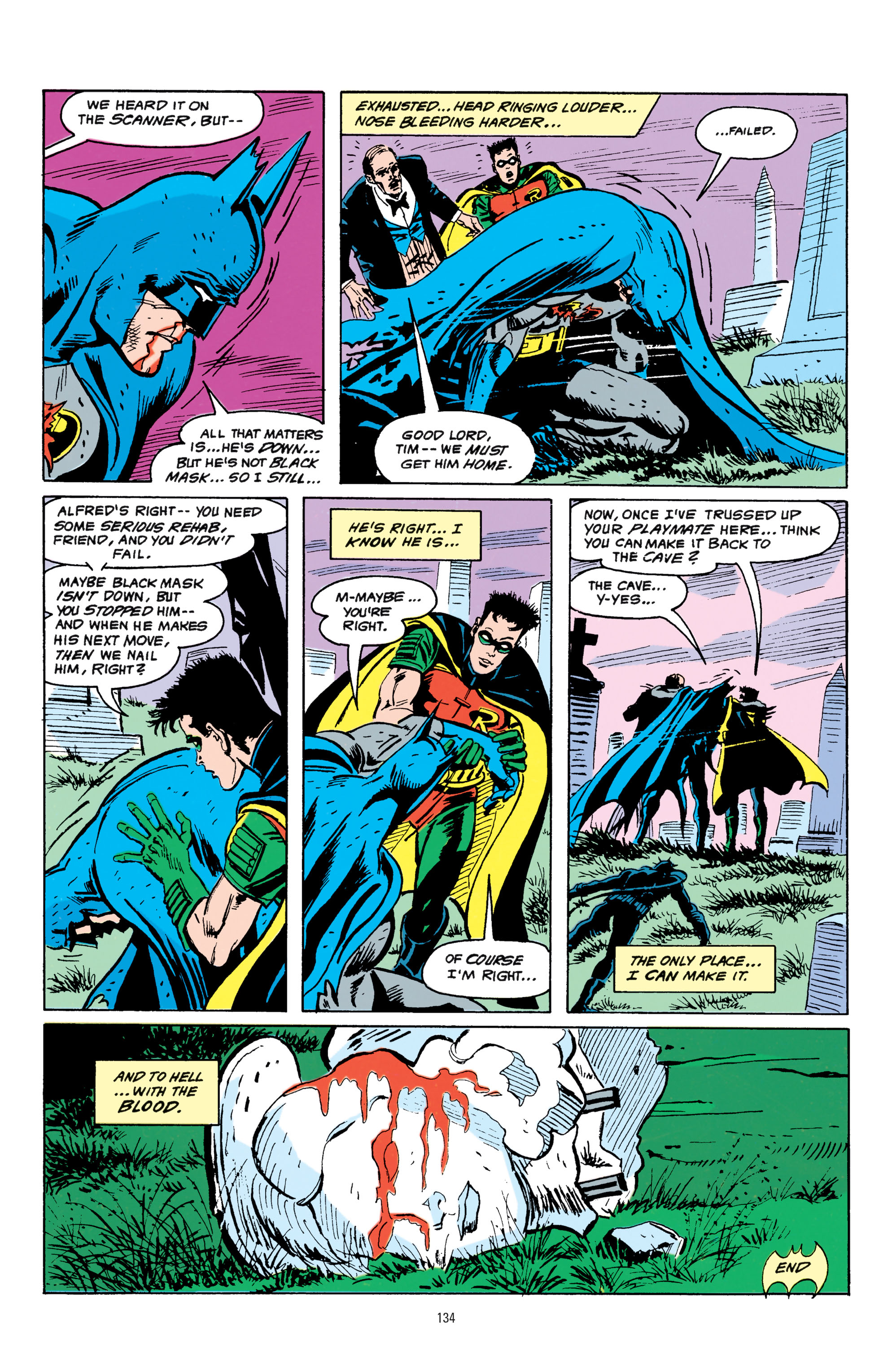 <{ $series->title }} issue 1. Batman - Prelude to Knightfall - Page 134