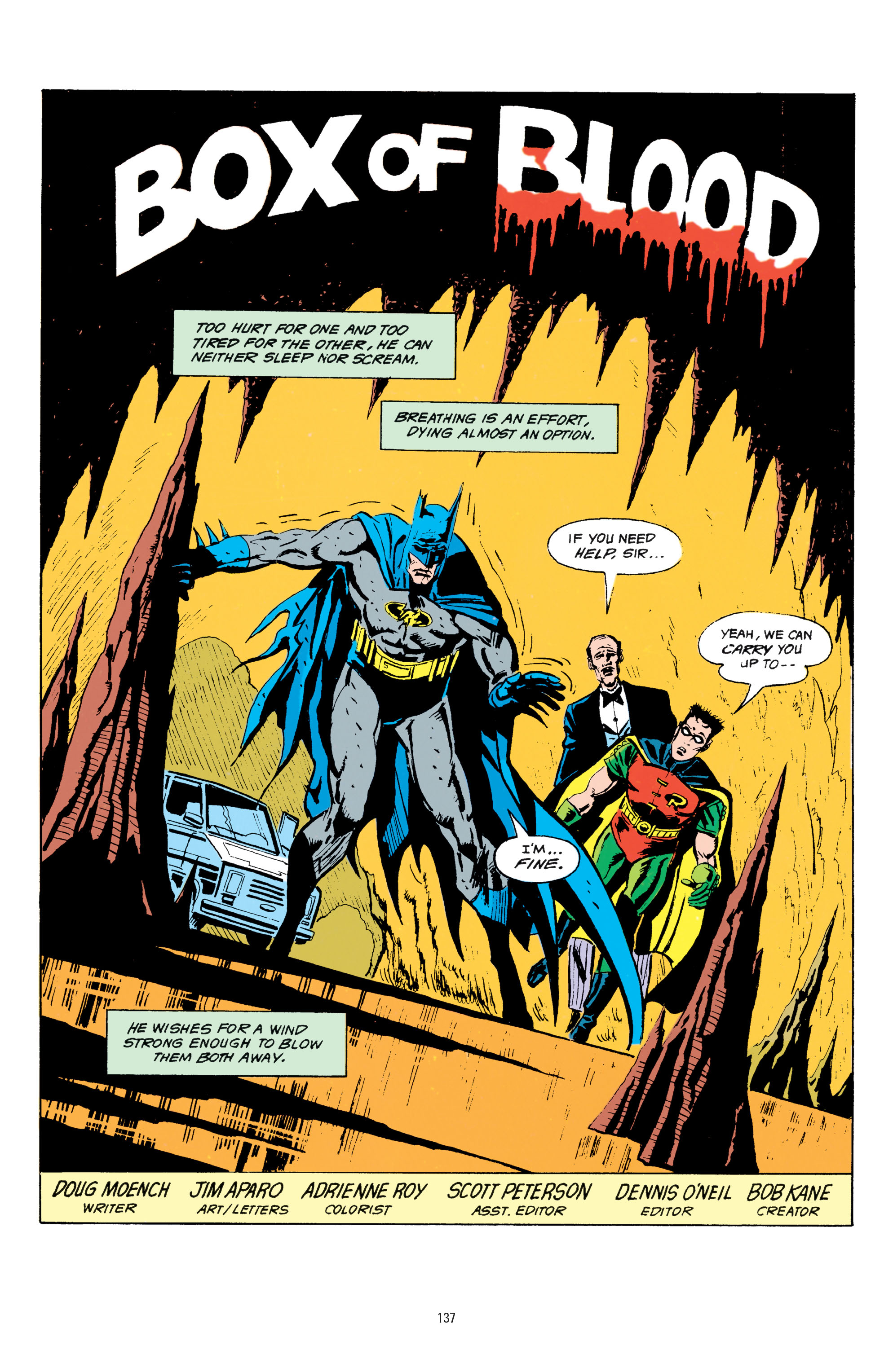 <{ $series->title }} issue 1. Batman - Prelude to Knightfall - Page 137