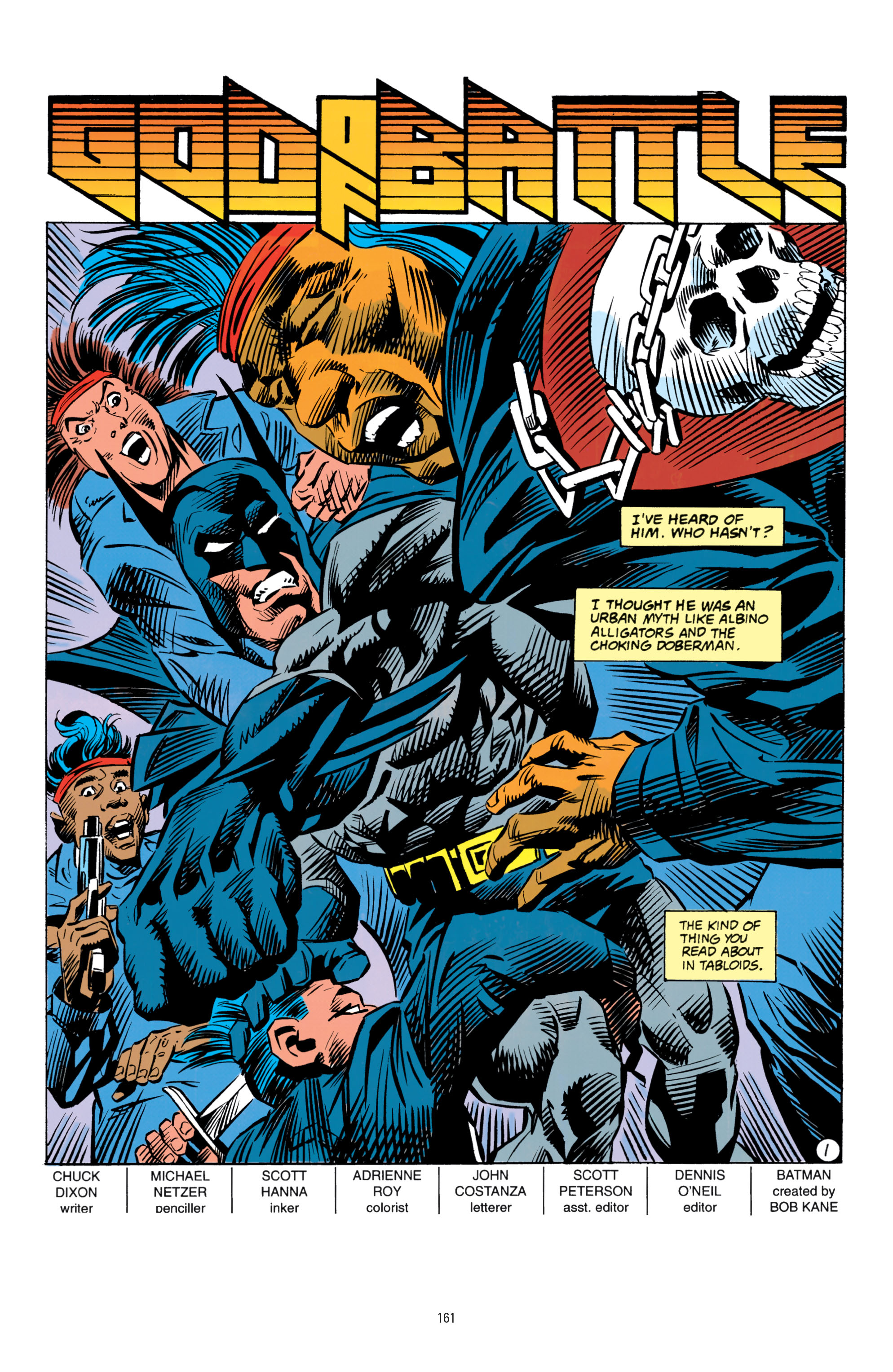 Batman: Knightfall (TPB Collection) (2018) issue 1. Batman - Prelude to Knightfall - Page 161