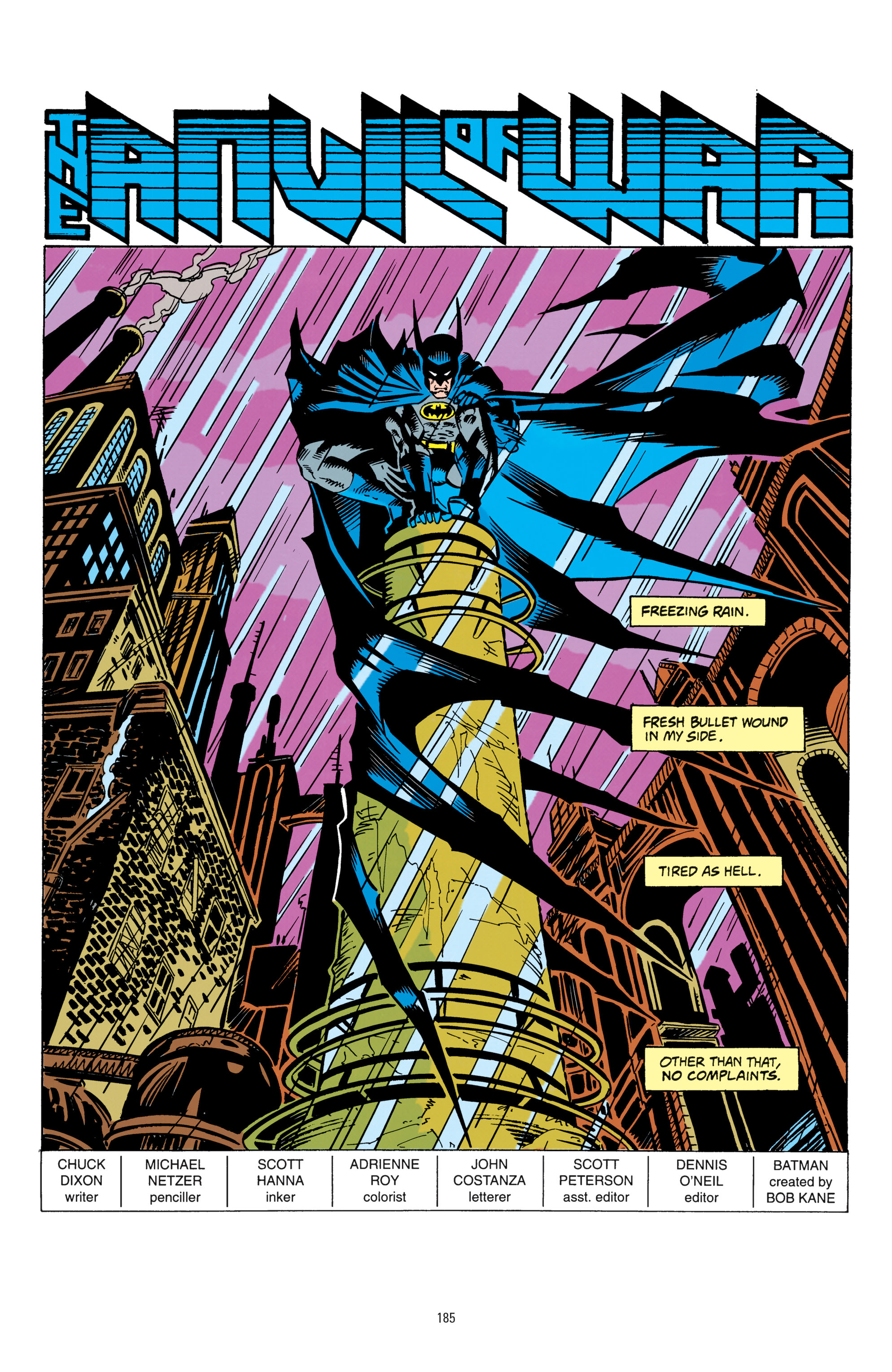 Batman: Knightfall (TPB Collection) (2018) issue 1. Batman - Prelude to Knightfall - Page 184