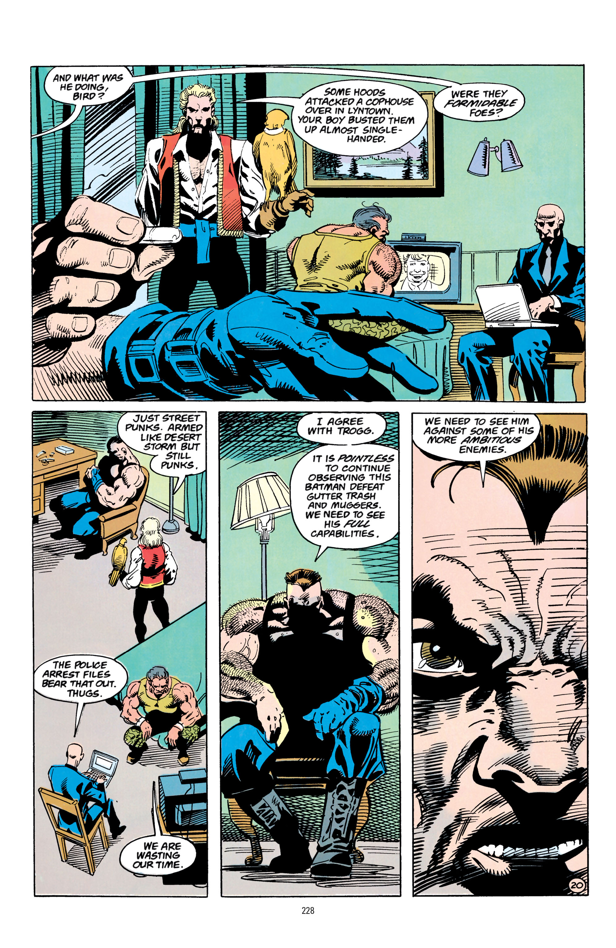 Batman: Knightfall (TPB Collection) (2018) issue 1. Batman - Prelude to Knightfall - Page 227