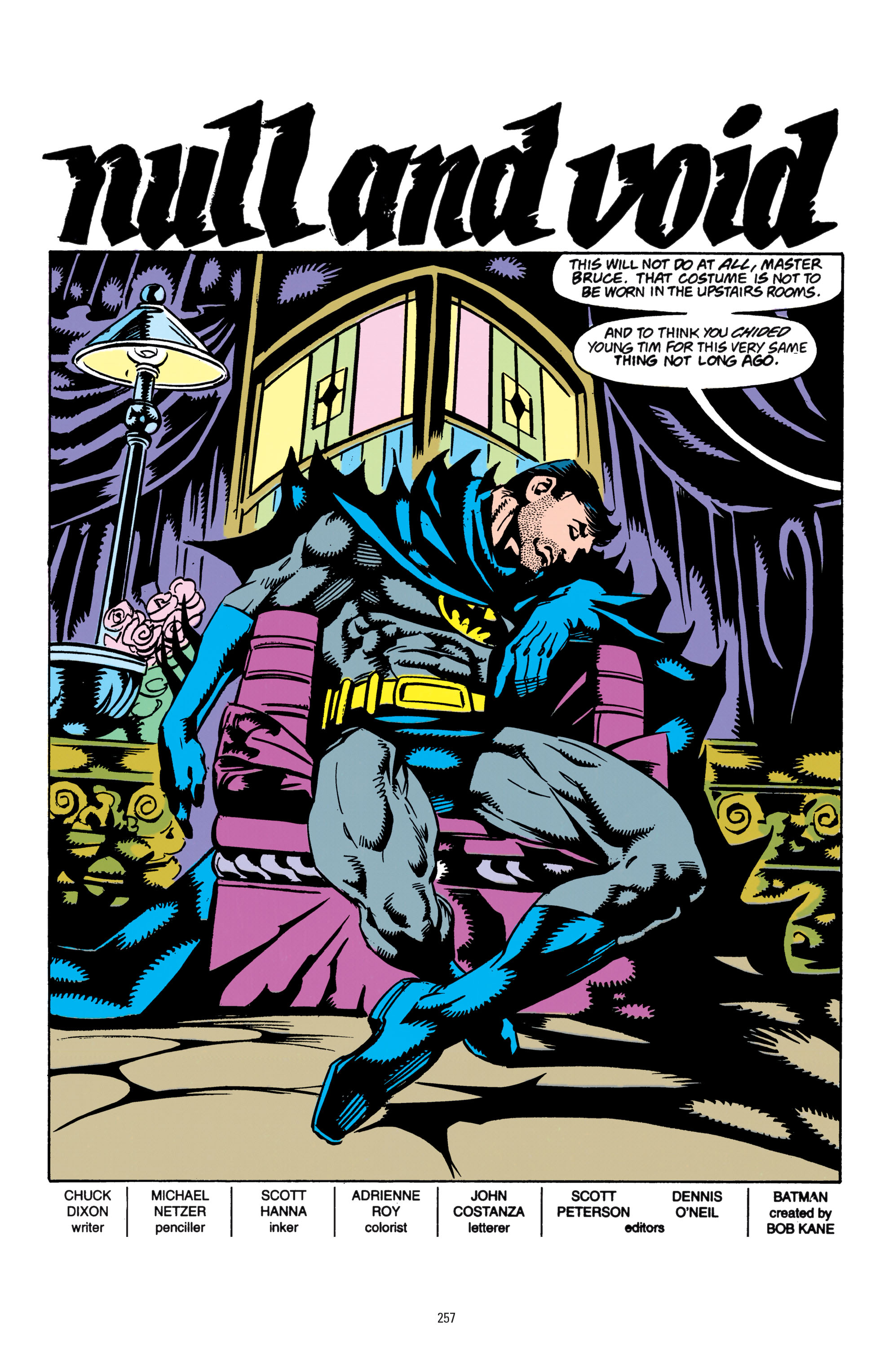 <{ $series->title }} issue 1. Batman - Prelude to Knightfall - Page 256