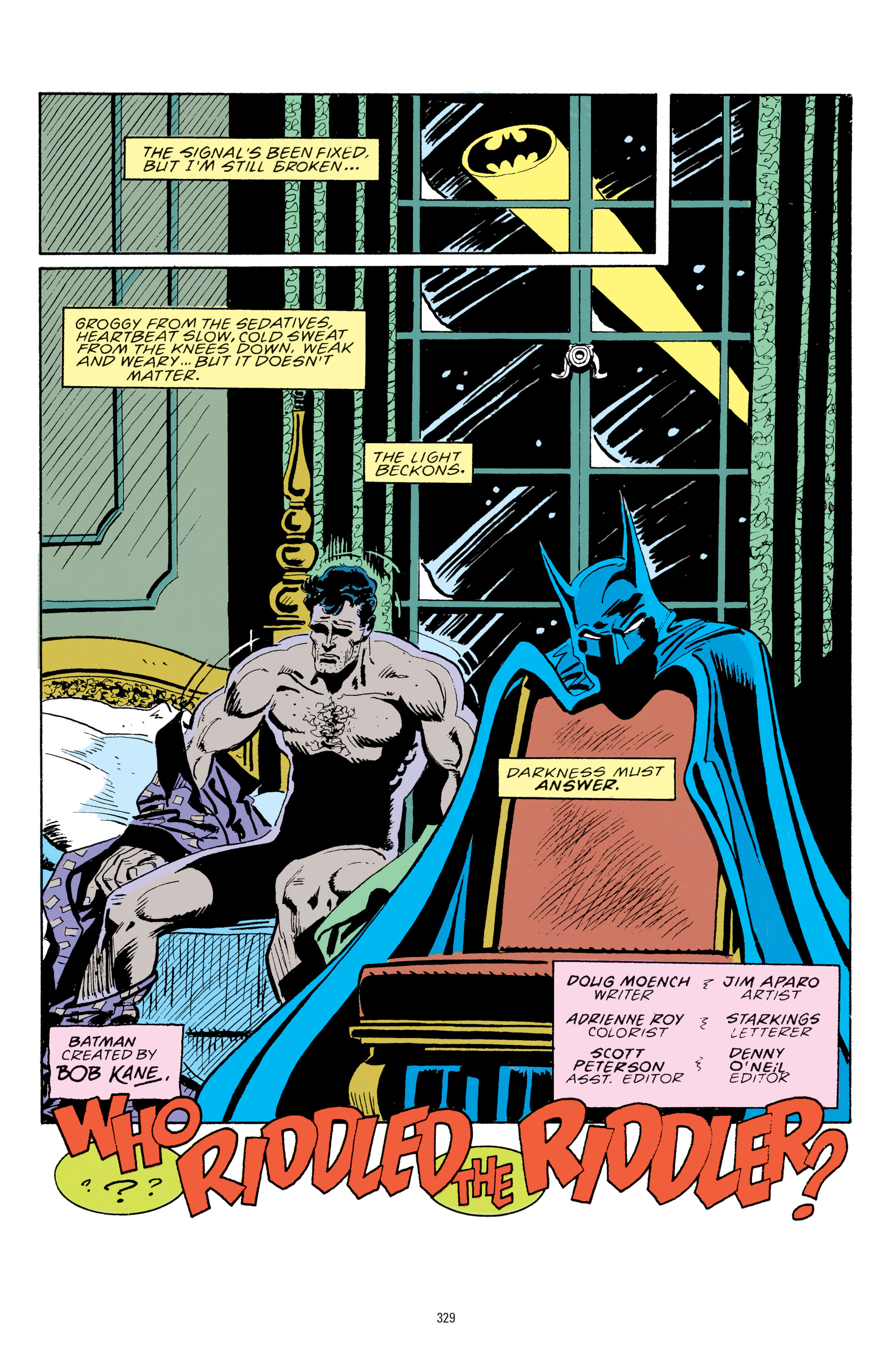 Batman: Knightfall (TPB Collection) (2018) issue 1. Batman - Prelude to Knightfall - Page 326