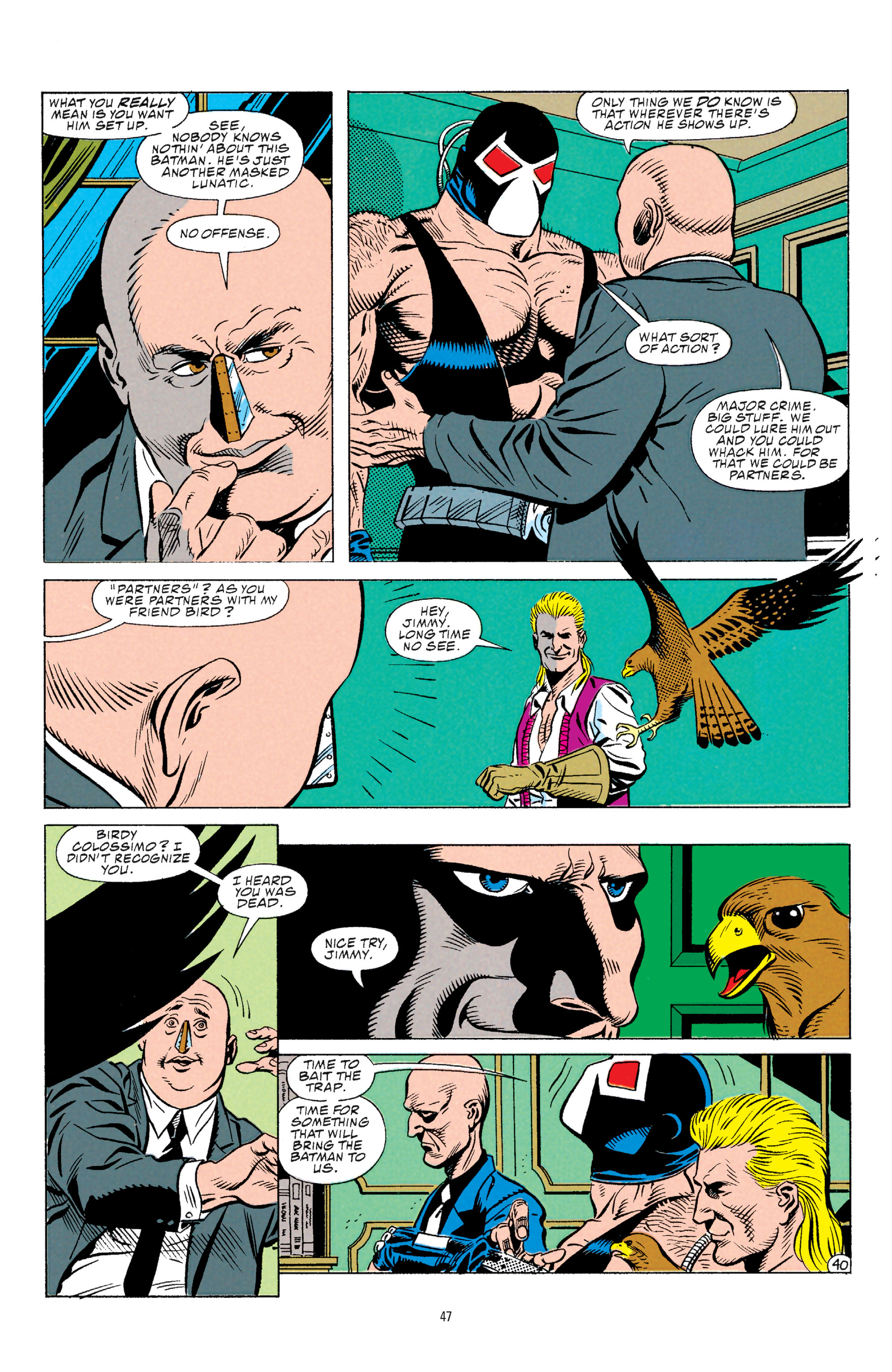 <{ $series->title }} issue 1. Batman - Prelude to Knightfall - Page 47