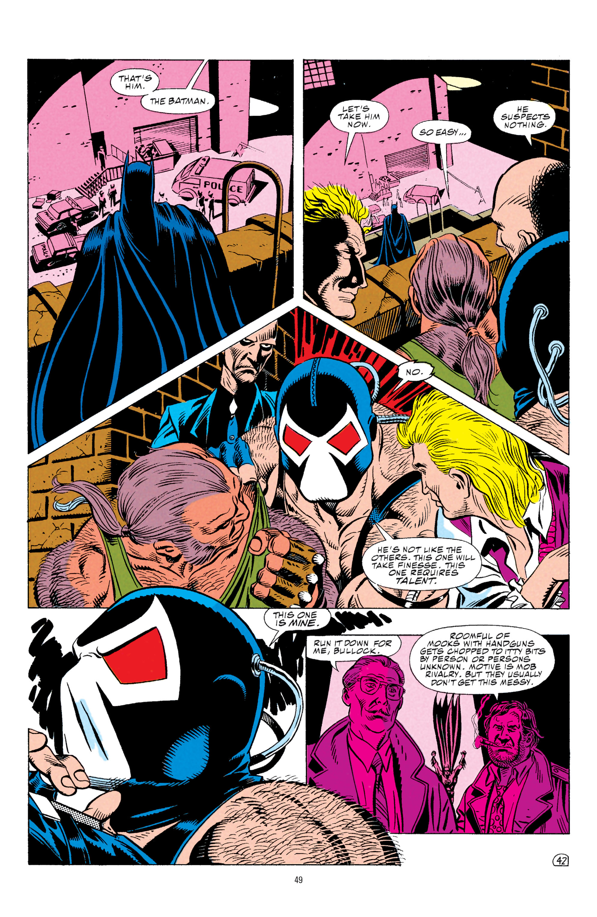 <{ $series->title }} issue 1. Batman - Prelude to Knightfall - Page 49