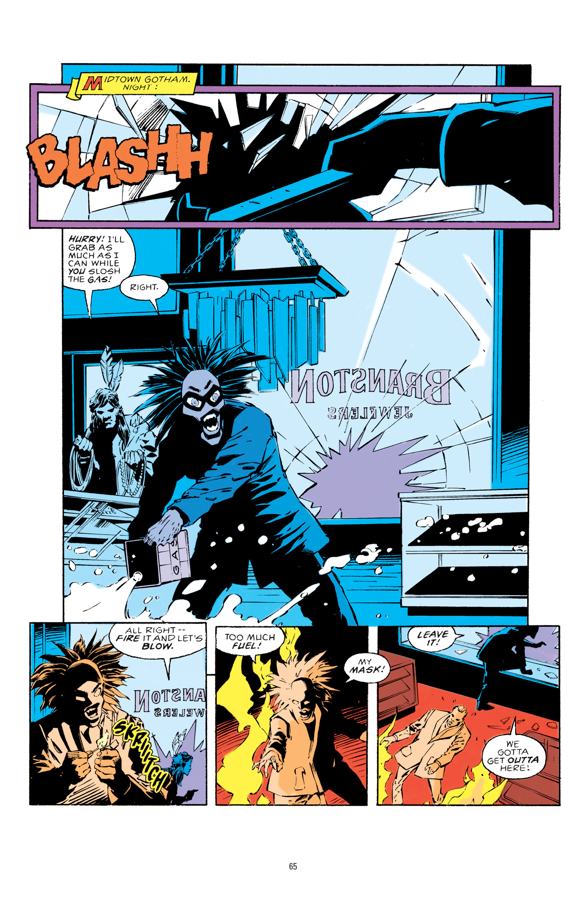 <{ $series->title }} issue 1. Batman - Prelude to Knightfall - Page 65