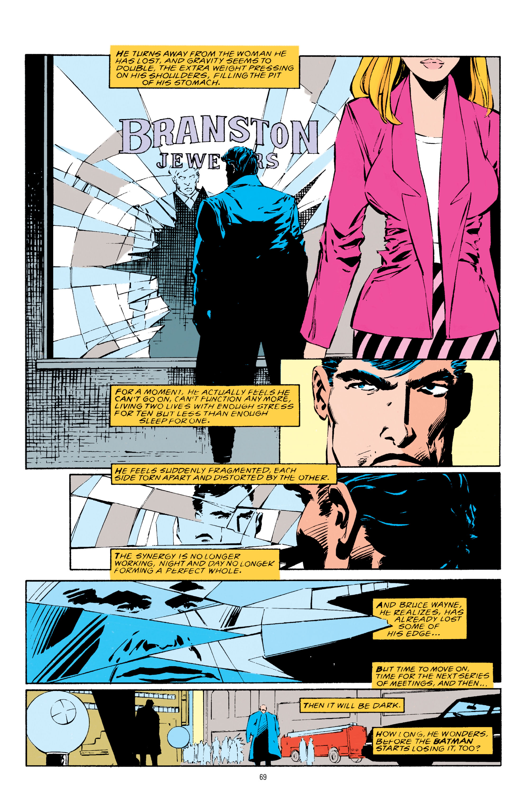 <{ $series->title }} issue 1. Batman - Prelude to Knightfall - Page 69