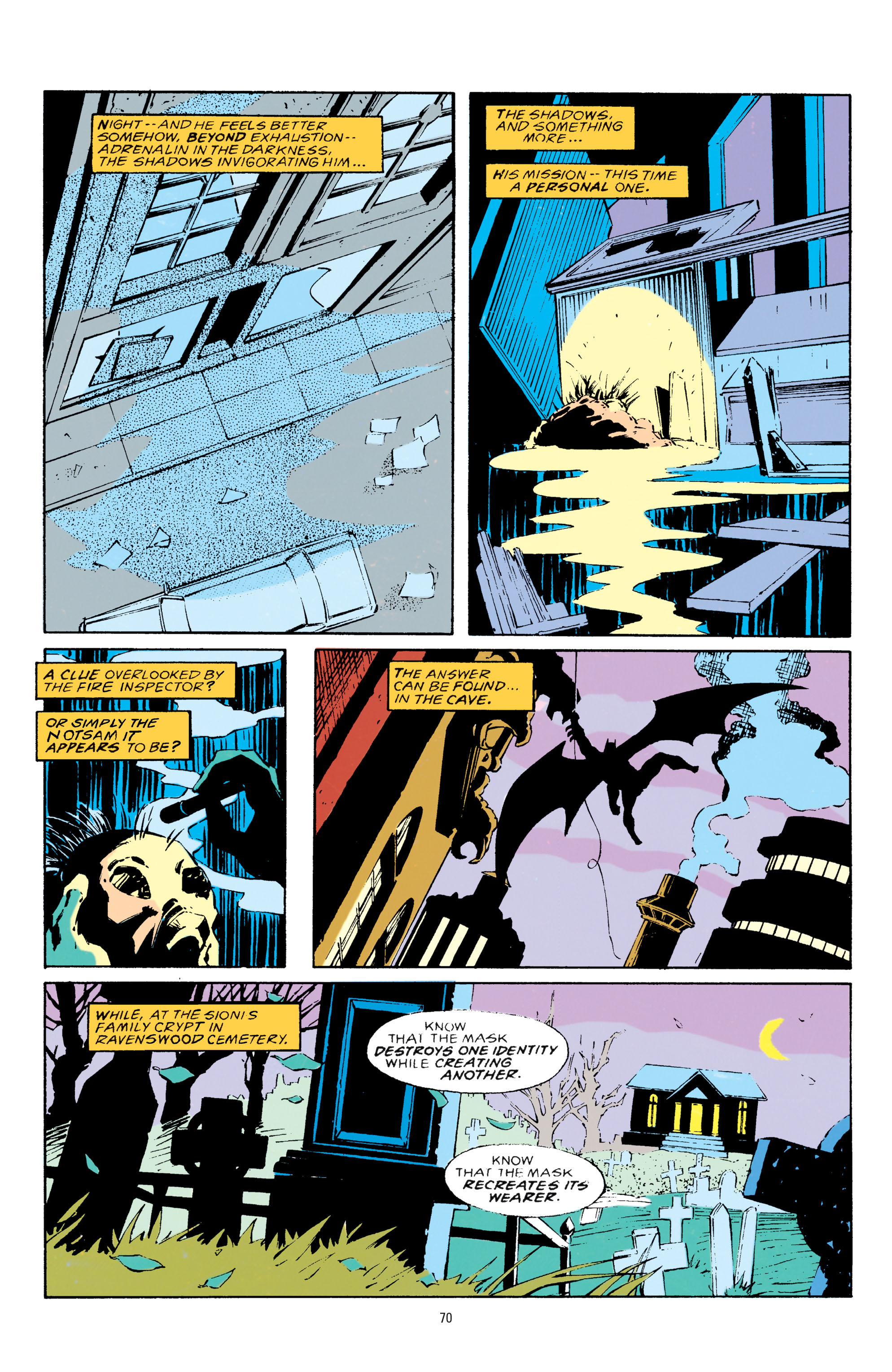 <{ $series->title }} issue 1. Batman - Prelude to Knightfall - Page 70