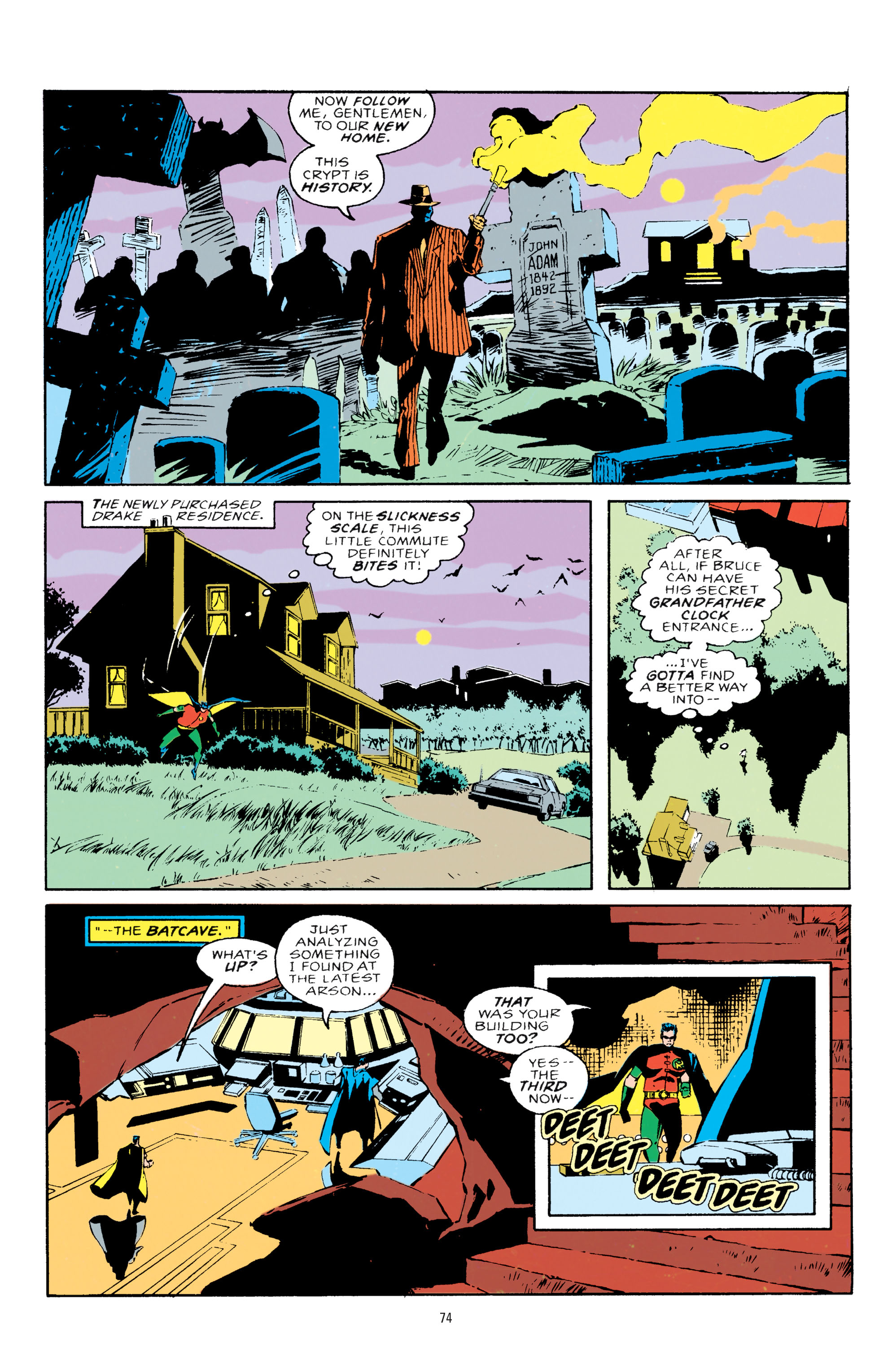 <{ $series->title }} issue 1. Batman - Prelude to Knightfall - Page 74