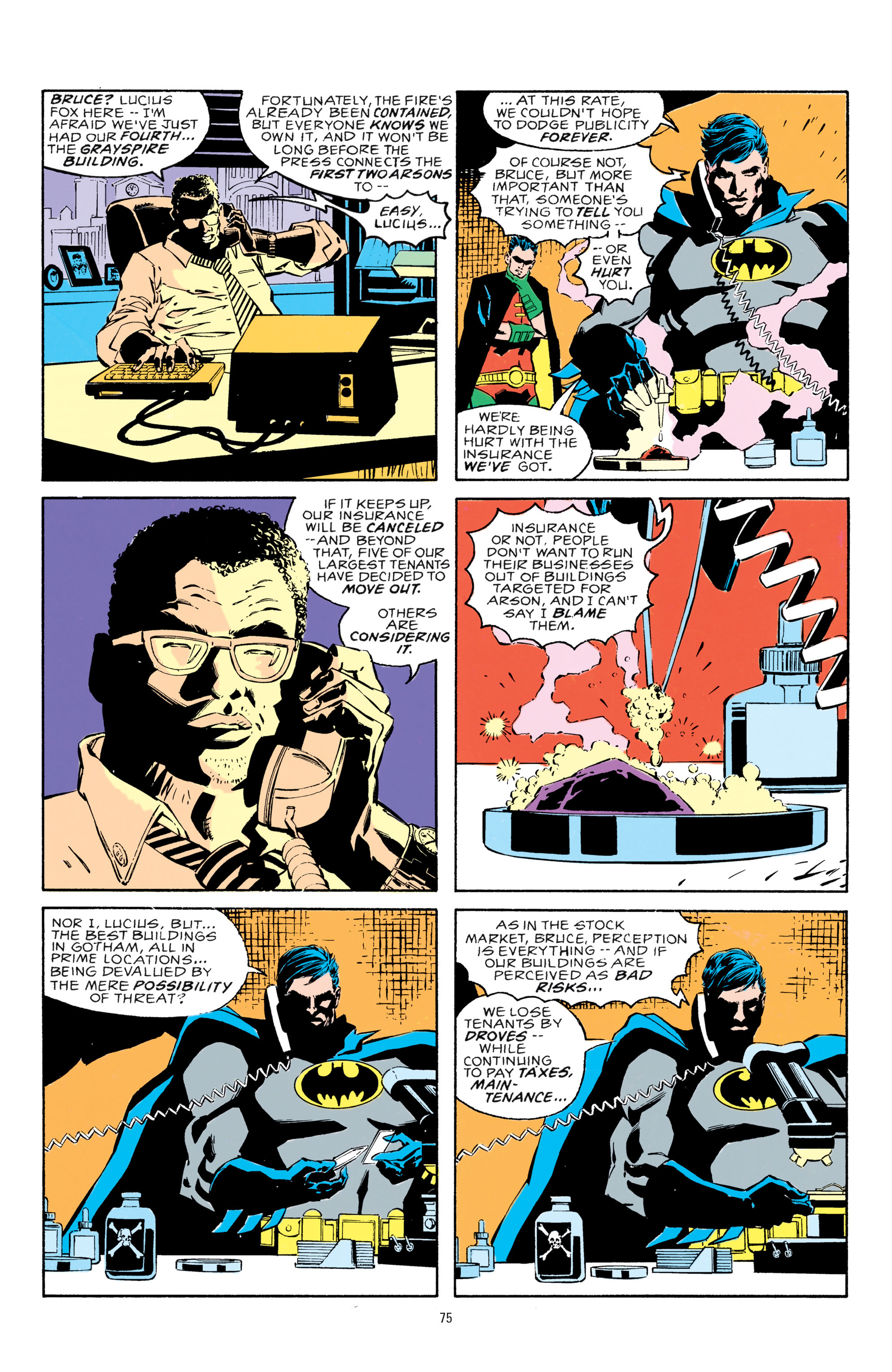 Batman: Knightfall (TPB Collection) (2018) issue 1. Batman - Prelude to Knightfall - Page 75