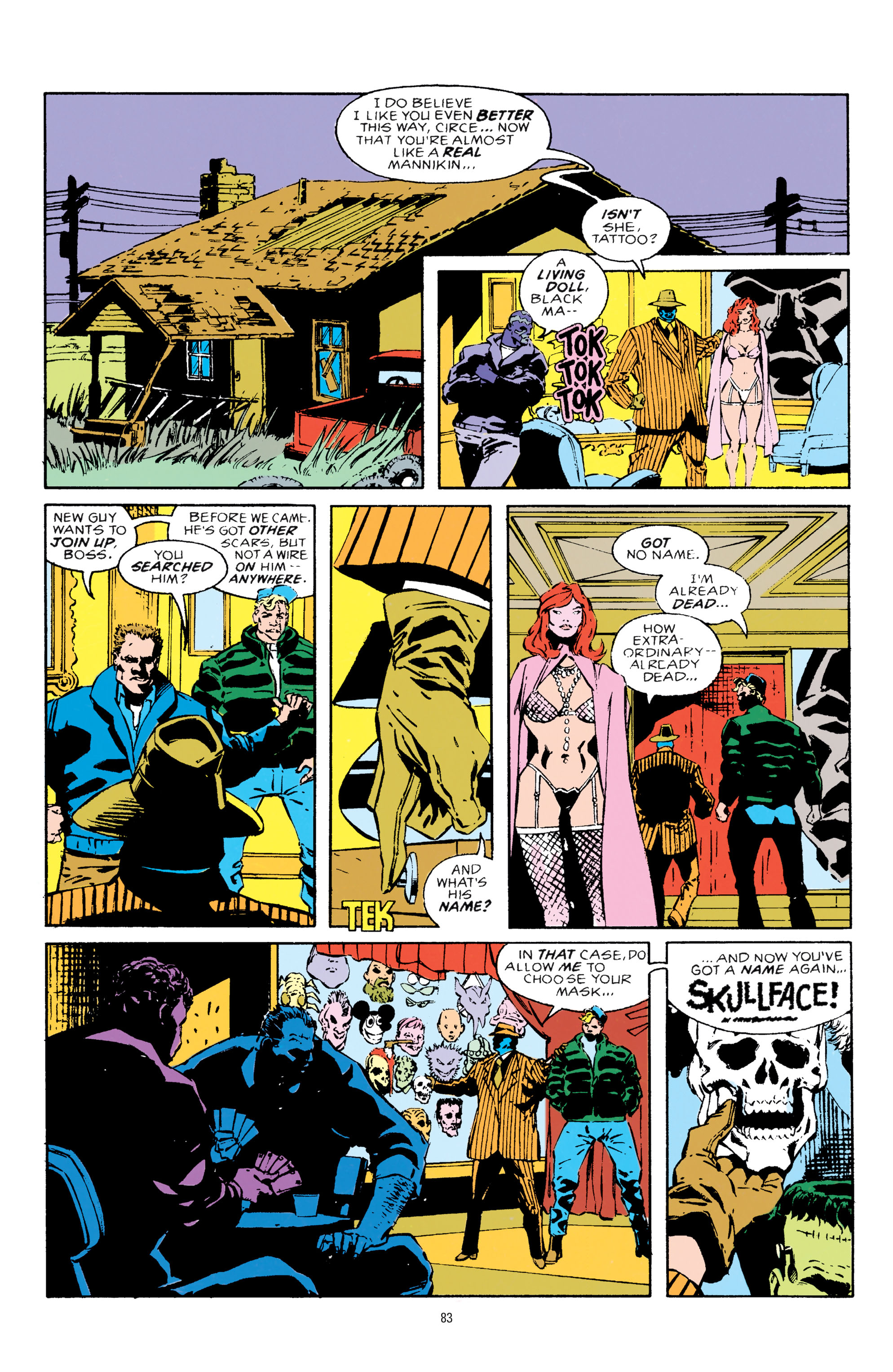 <{ $series->title }} issue 1. Batman - Prelude to Knightfall - Page 83