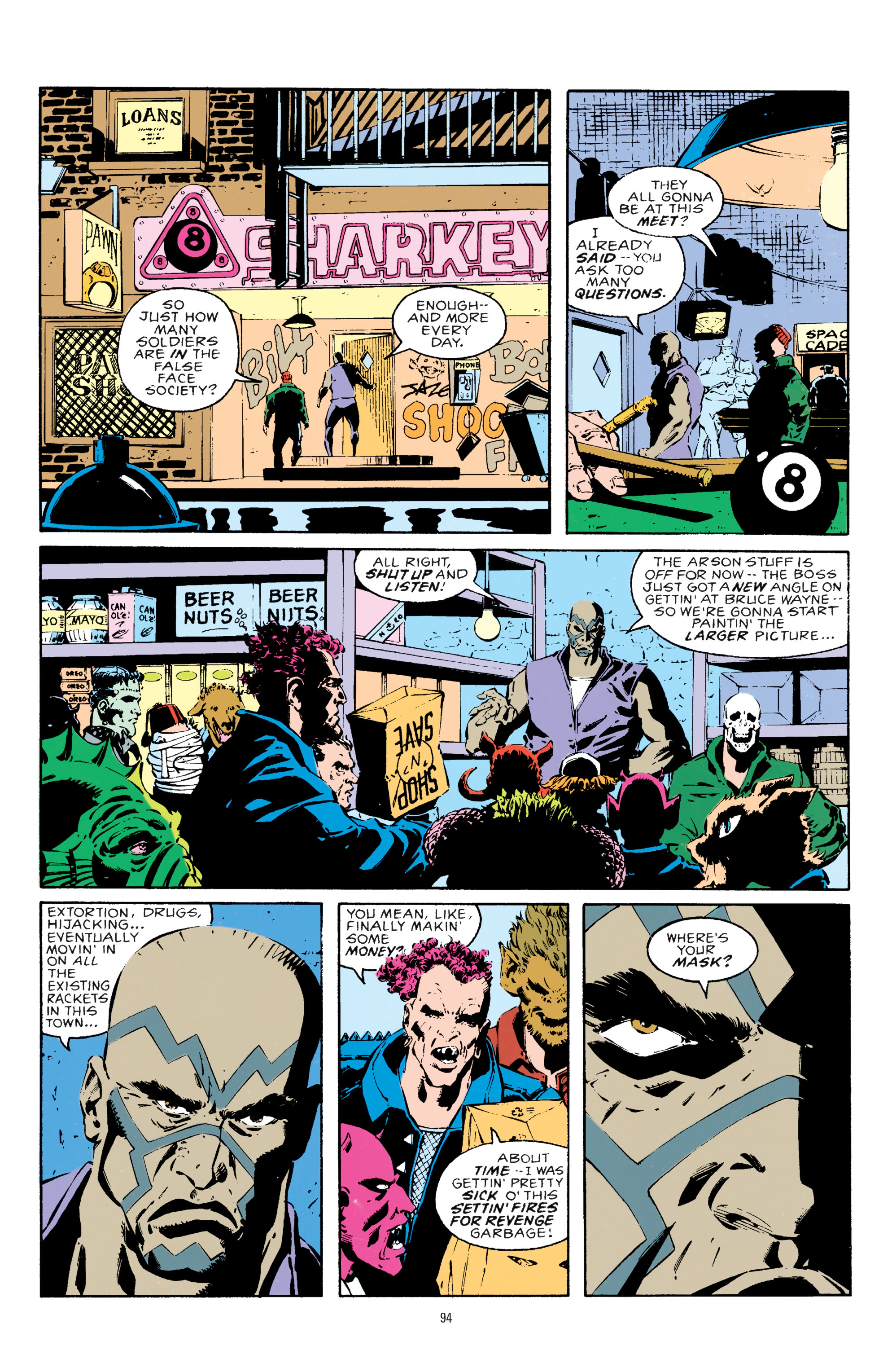 <{ $series->title }} issue 1. Batman - Prelude to Knightfall - Page 94