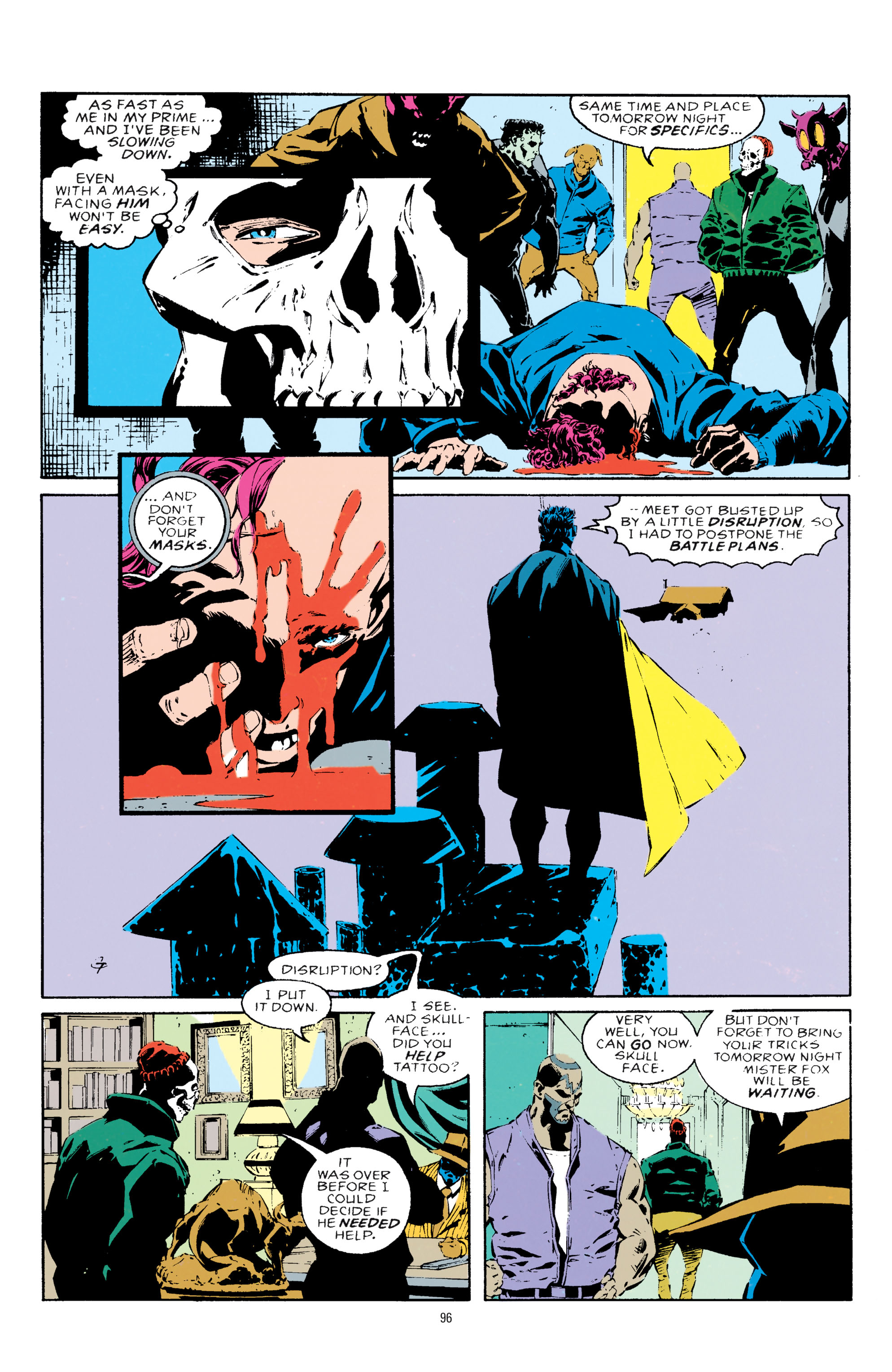 <{ $series->title }} issue 1. Batman - Prelude to Knightfall - Page 96