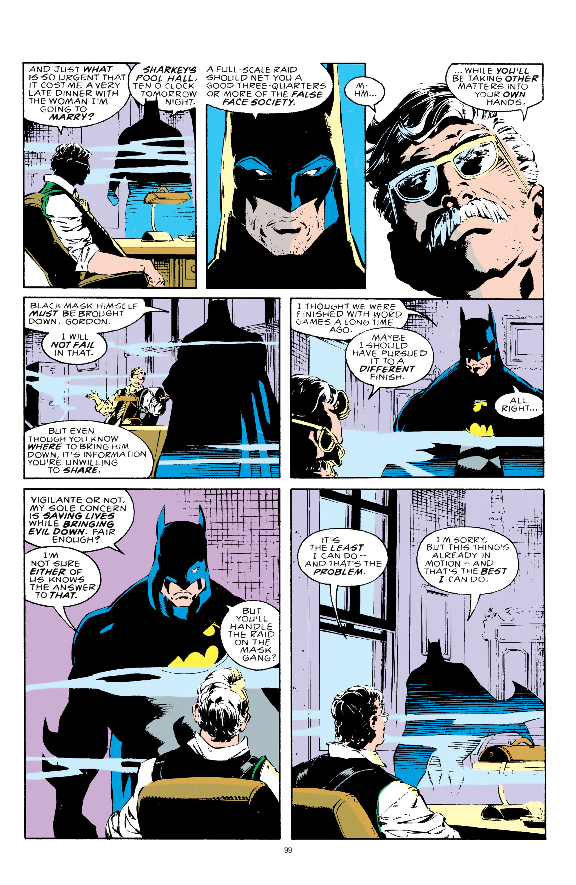 <{ $series->title }} issue 1. Batman - Prelude to Knightfall - Page 99