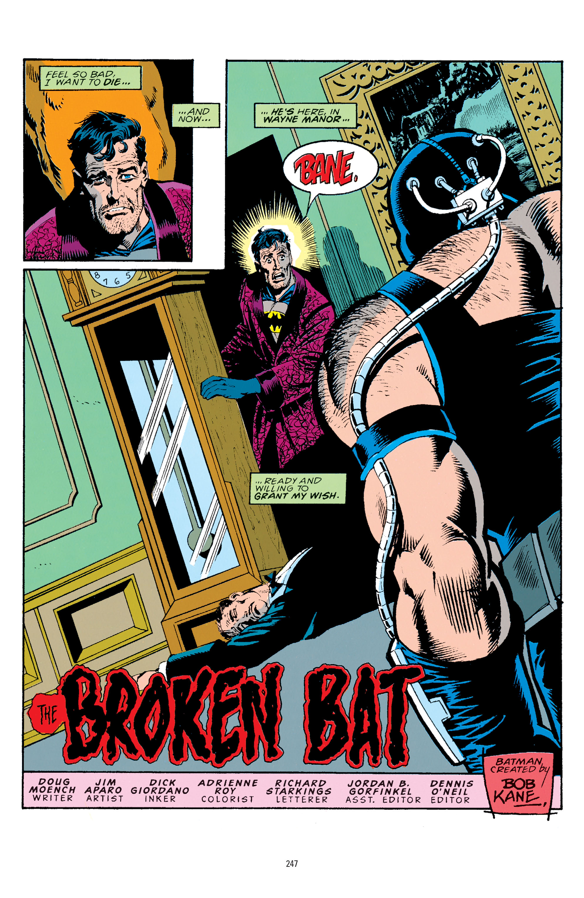 Batman: Knightfall (TPB Collection) (2018) issue 2. Batman - Knightfall - 25th Anniversary Edition Vol. 1 - Page 247