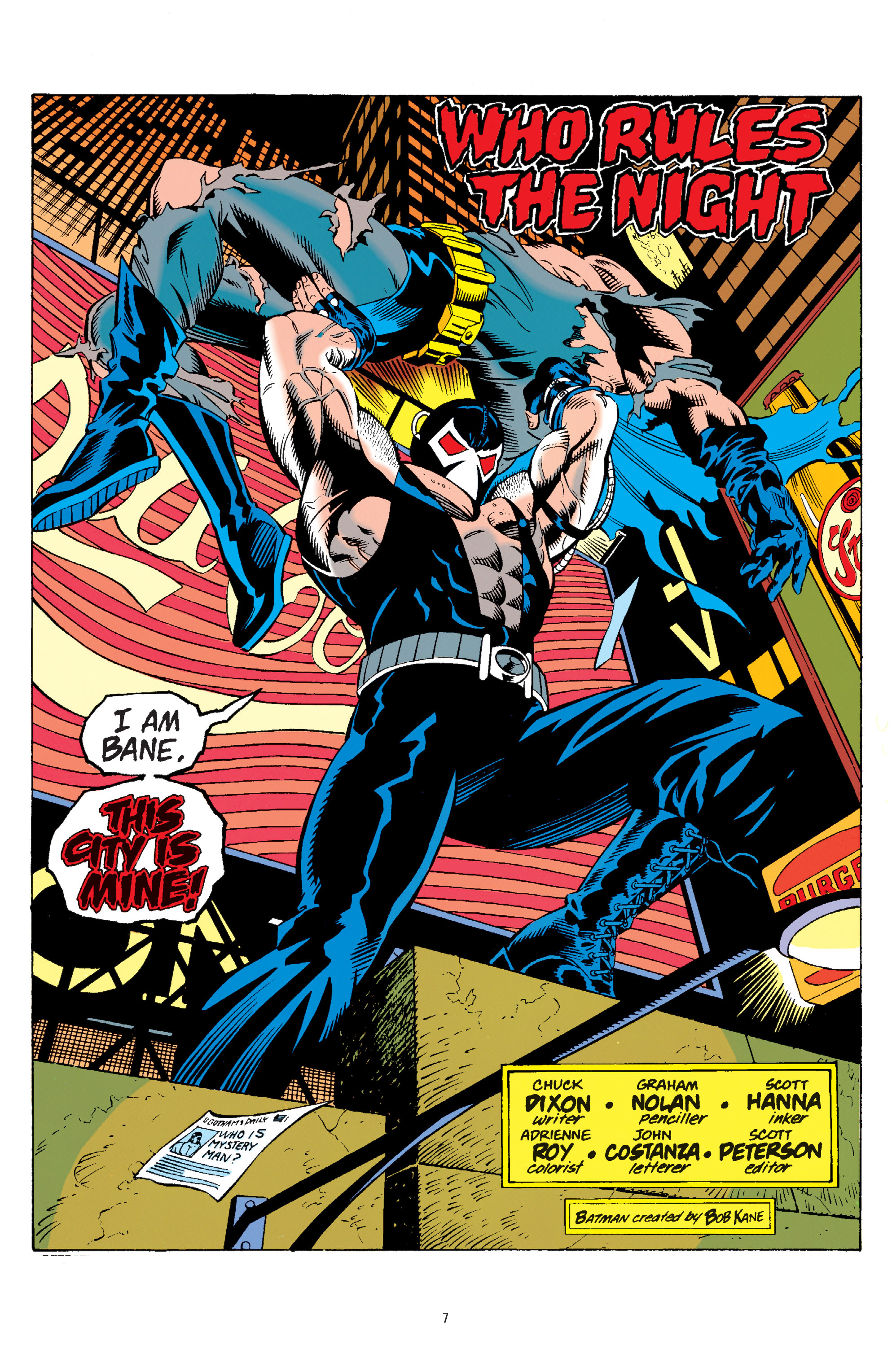 <{ $series->title }} issue 3. Batman - Knightfall - 25th Anniversary Edition Vol. 2 - Page 7