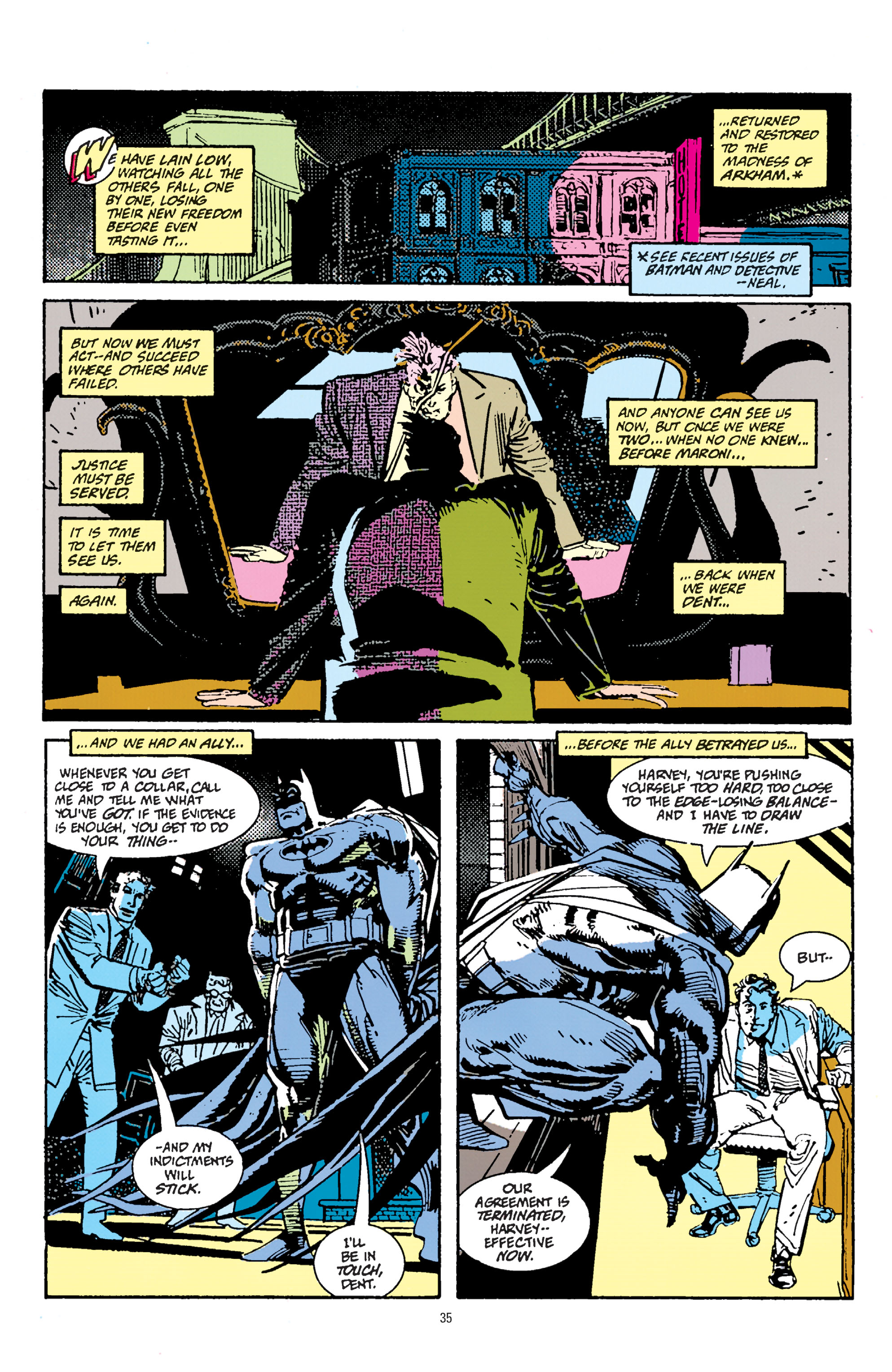 <{ $series->title }} issue 3. Batman - Knightfall - 25th Anniversary Edition Vol. 2 - Page 35