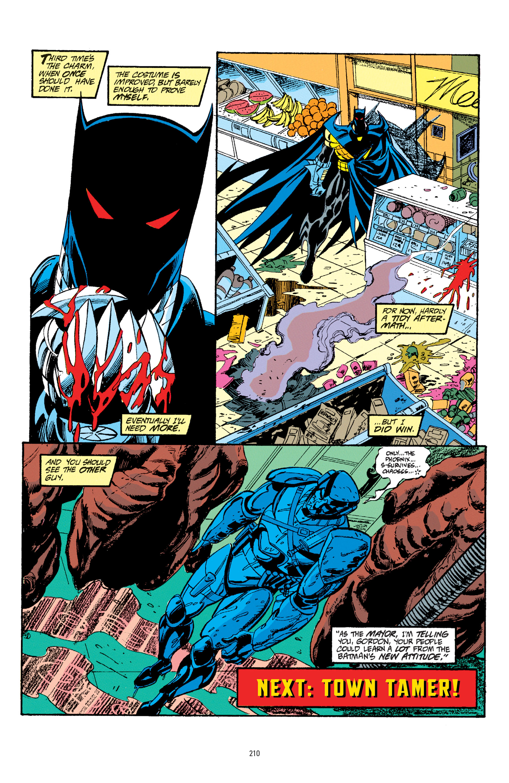 Batman: Knightfall (TPB Collection) (2018) issue 4. Batman - Knightquest - The Crusade Vol. 1 - Page 207