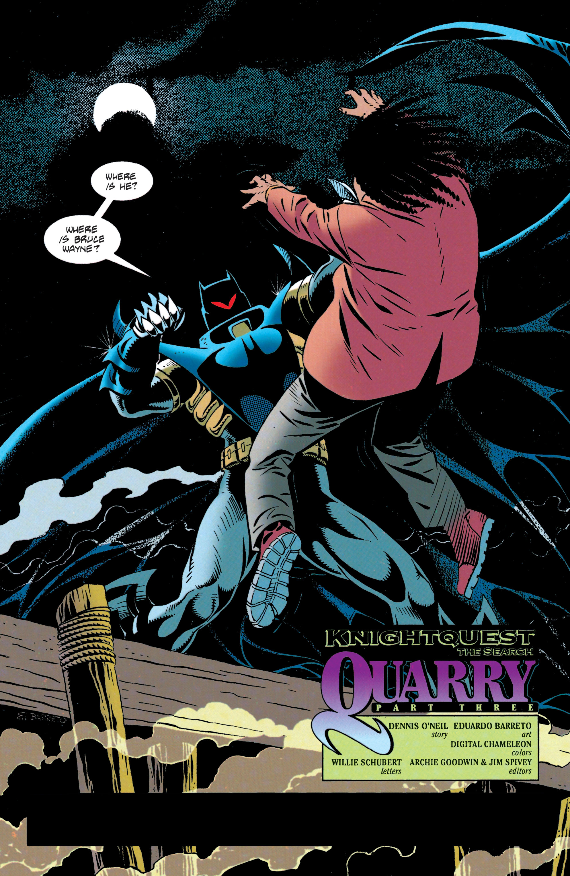 Batman: Knightfall (TPB Collection) (2018) issue 6. Batman - Knightquest - The Search - Page 185