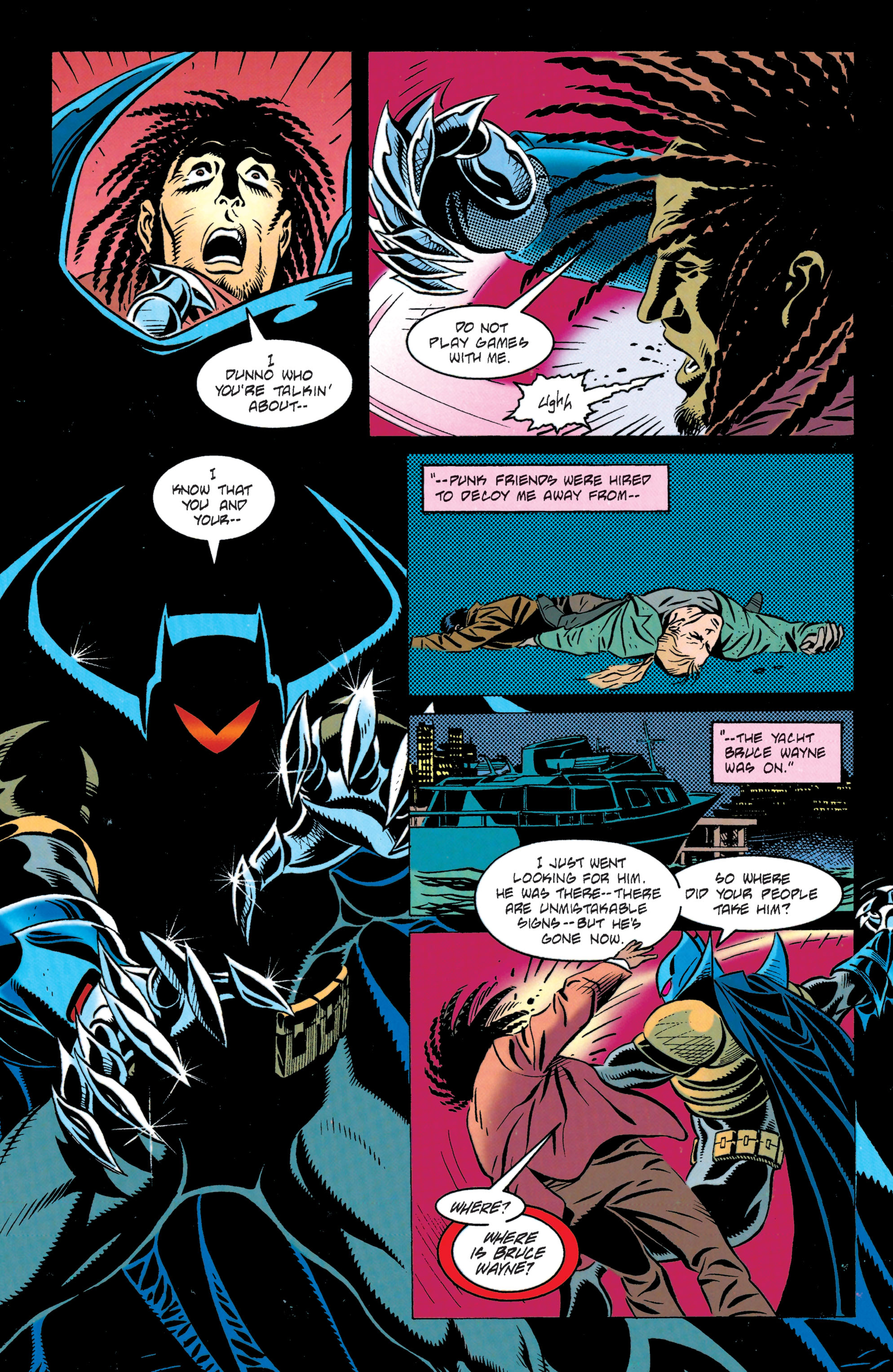 Batman: Knightfall (TPB Collection) (2018) issue 6. Batman - Knightquest - The Search - Page 186