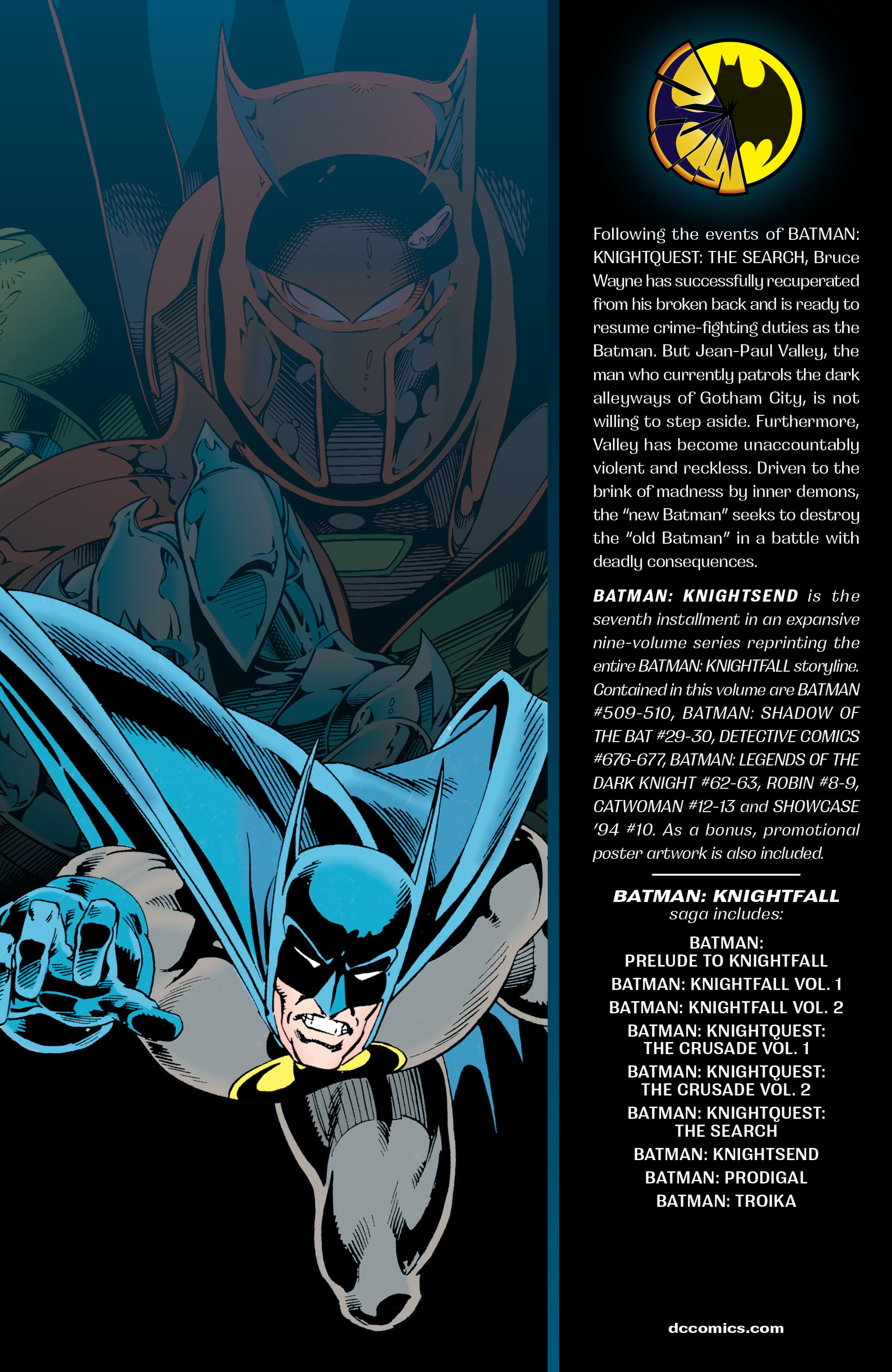 <{ $series->title }} issue 7. Batman - Knightsend - Page 375