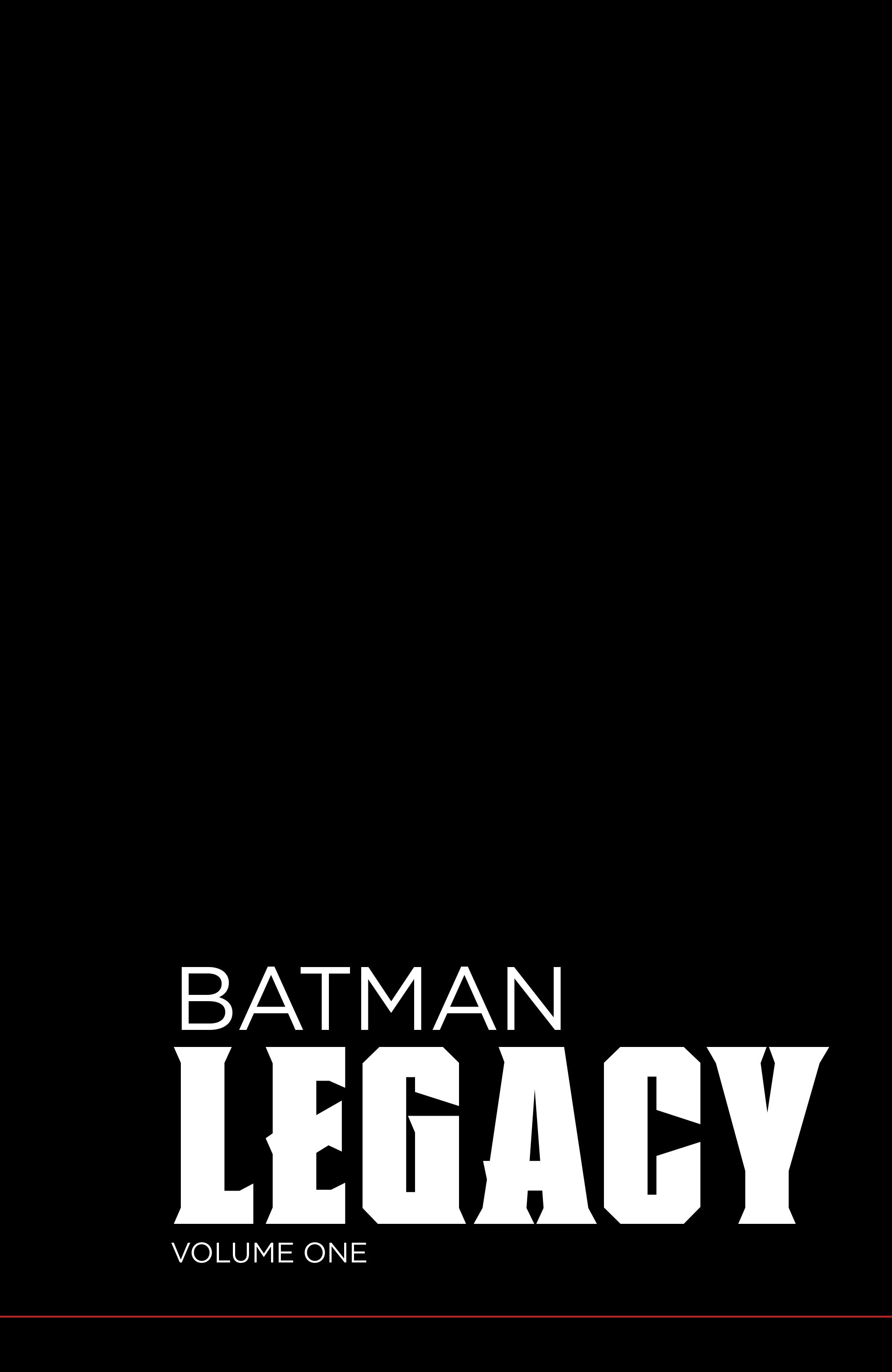 Batman: Legacy (2017): Chapter 1 - Page 2