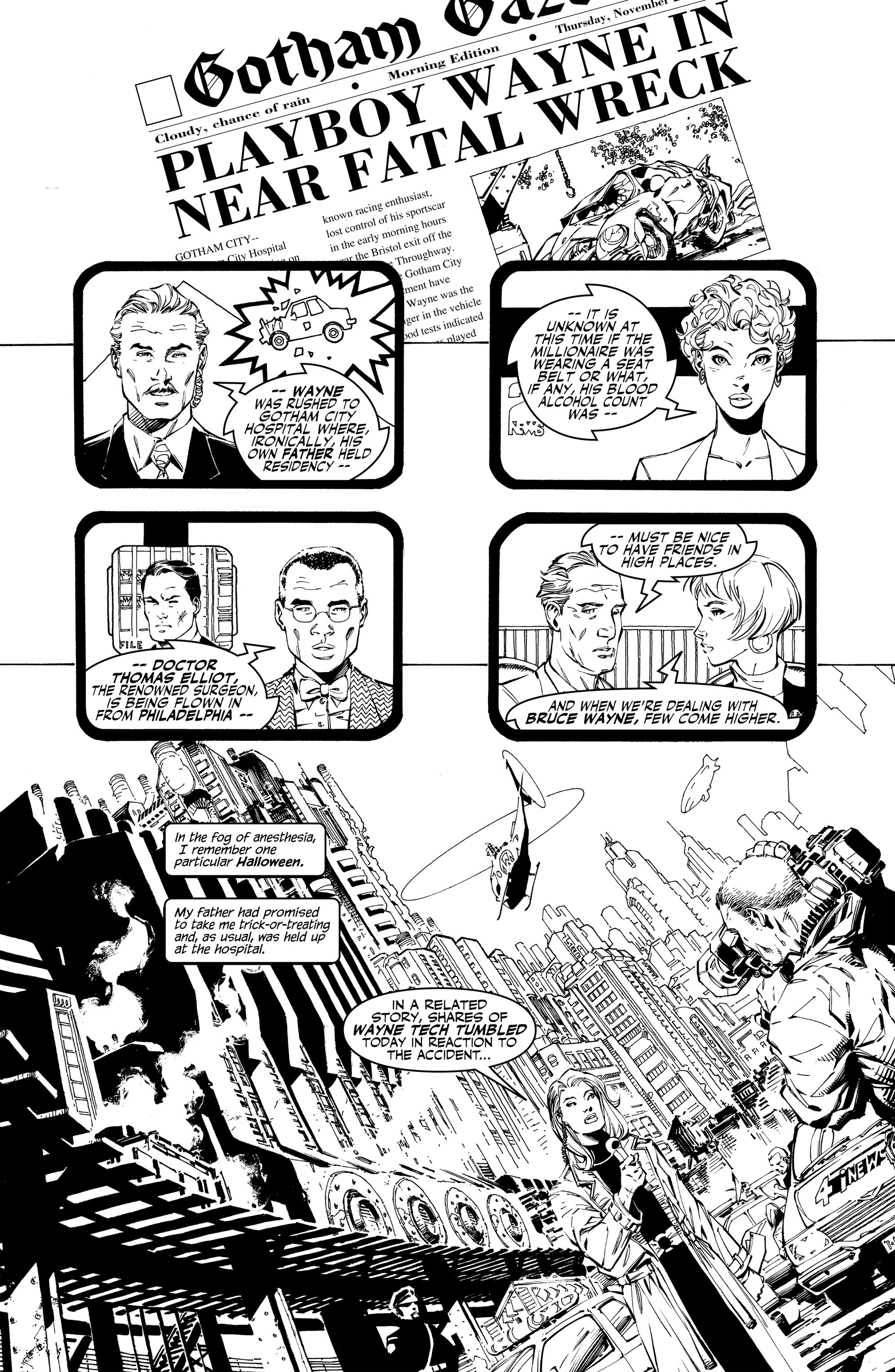 Batman Noir: Hush (2015) issue 1 - Page 45