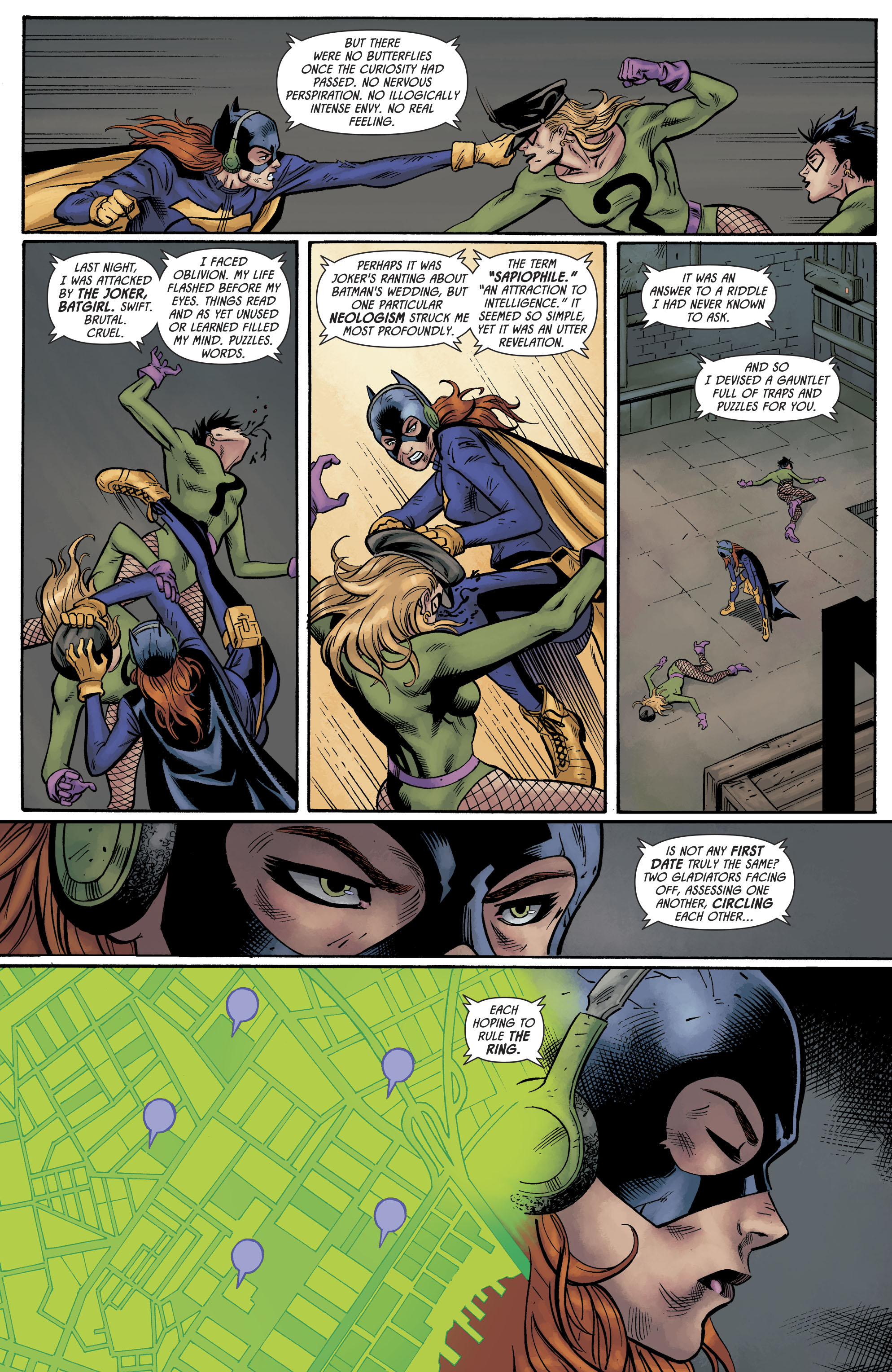 Batman: Prelude to the Wedding: Batgirl vs. Riddler (2018-) issue 1 - Page 16