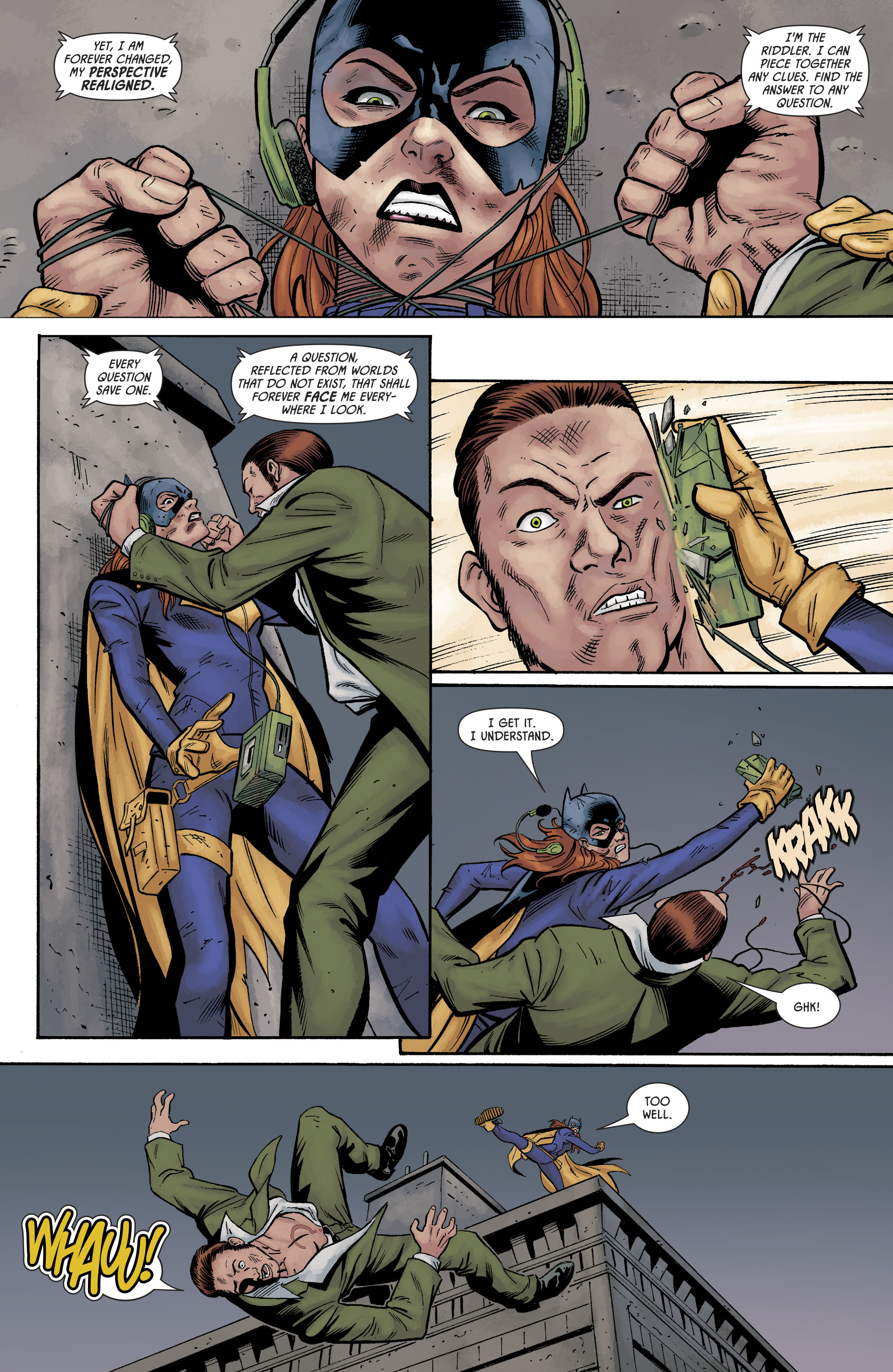 Batman: Prelude to the Wedding: Batgirl vs. Riddler (2018-) issue 1 - Page 19