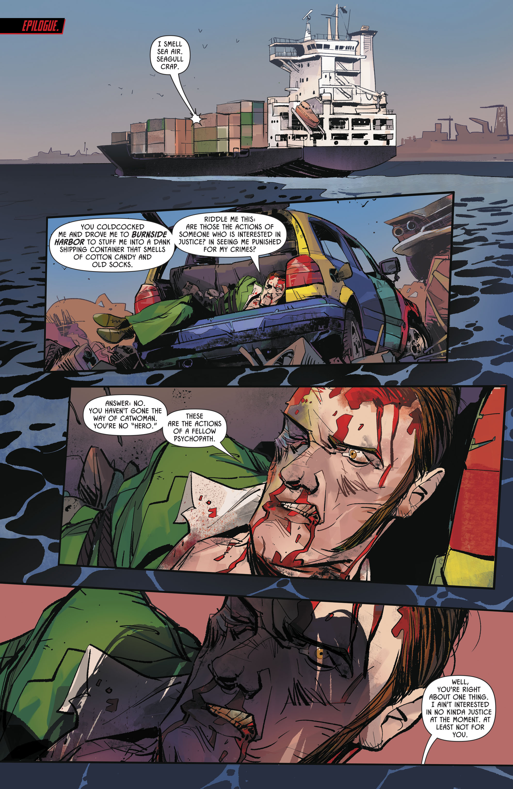 Batman: Prelude to the Wedding: Batgirl vs. Riddler (2018-) issue 1 - Page 23