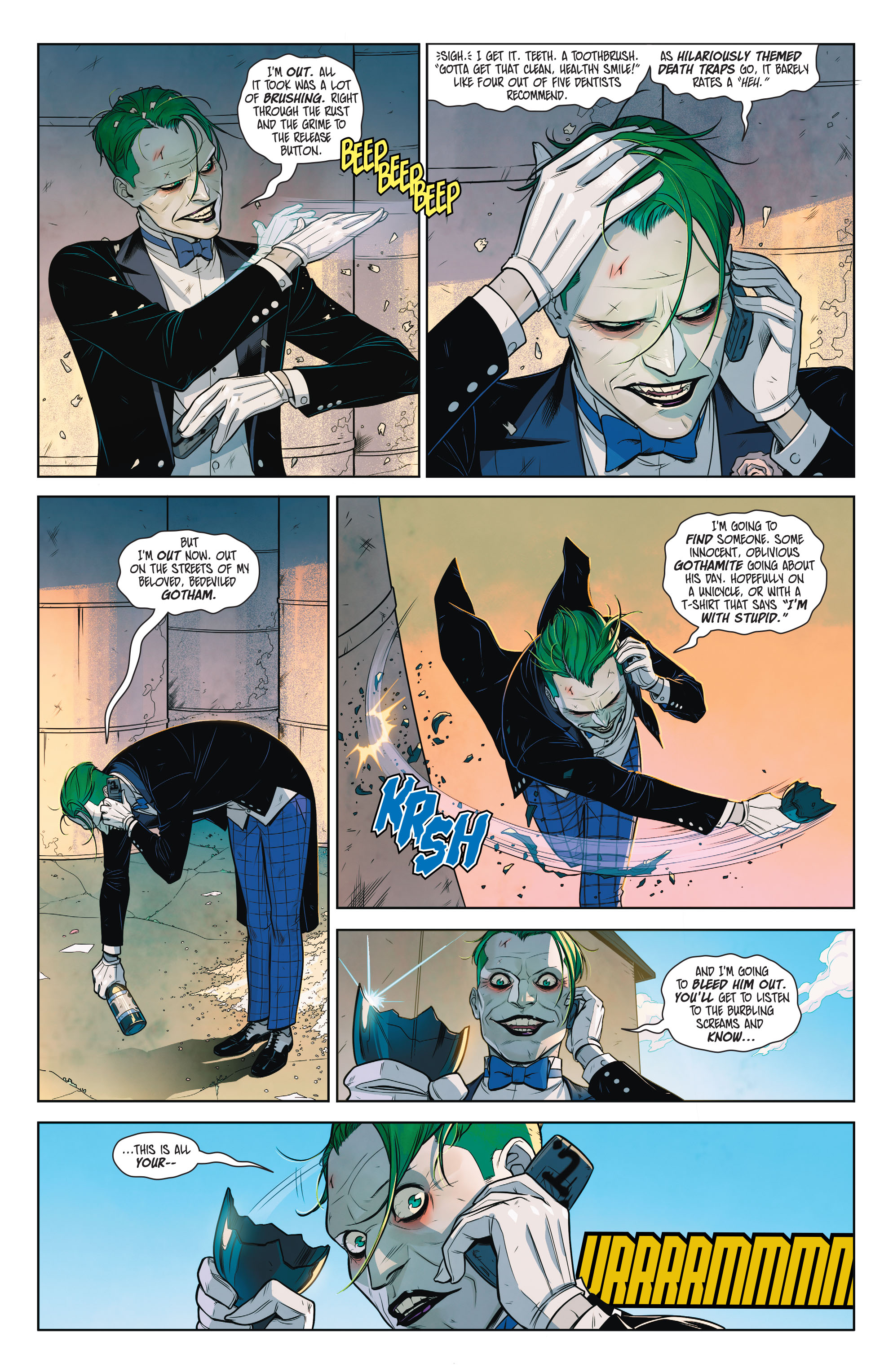 Batman: Prelude to the Wedding: Harley Quinn vs. Joker (2018-) issue 1 - Page 5