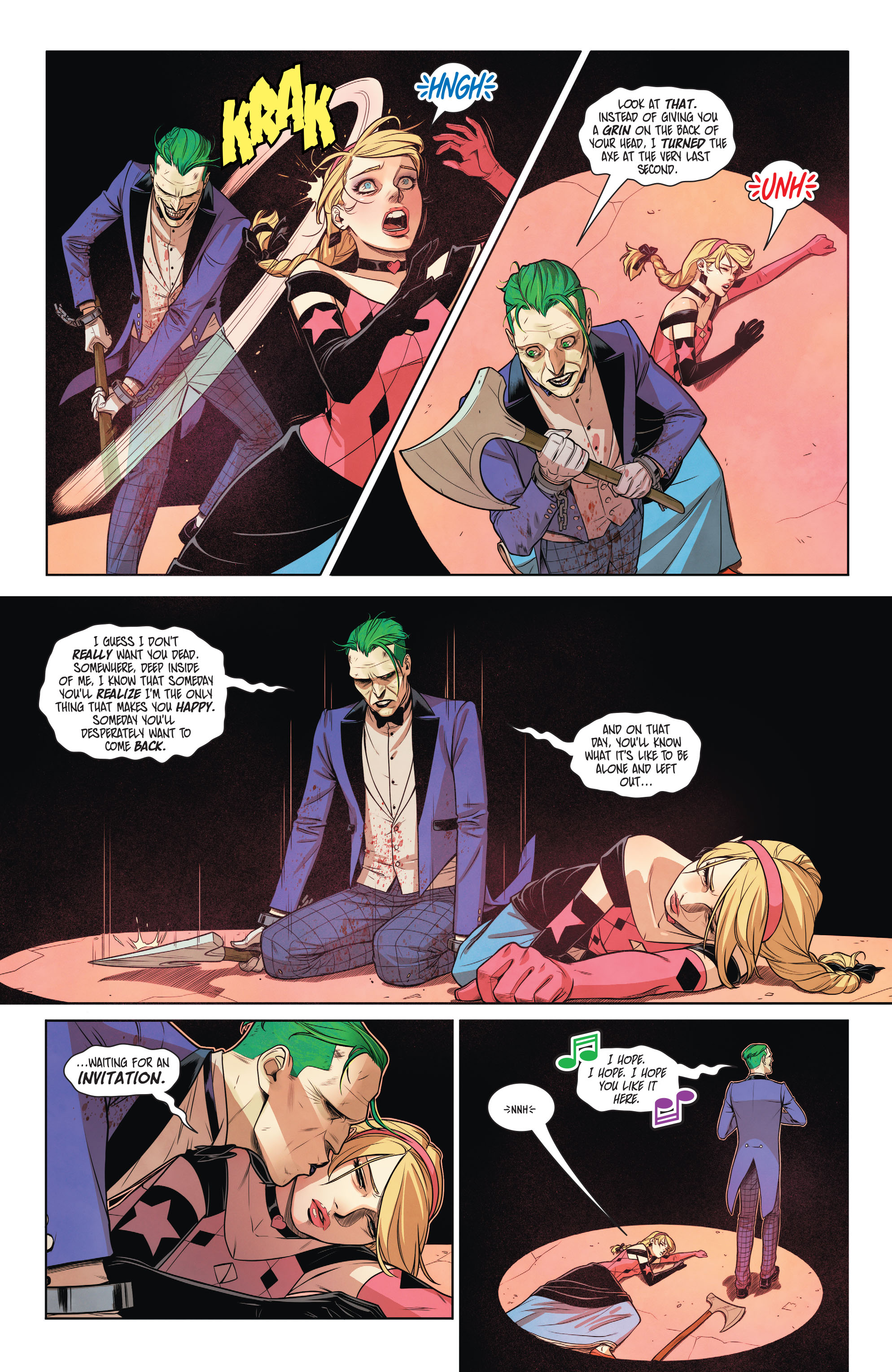 Batman: Prelude to the Wedding: Harley Quinn vs. Joker (2018-) issue 1 - Page 21