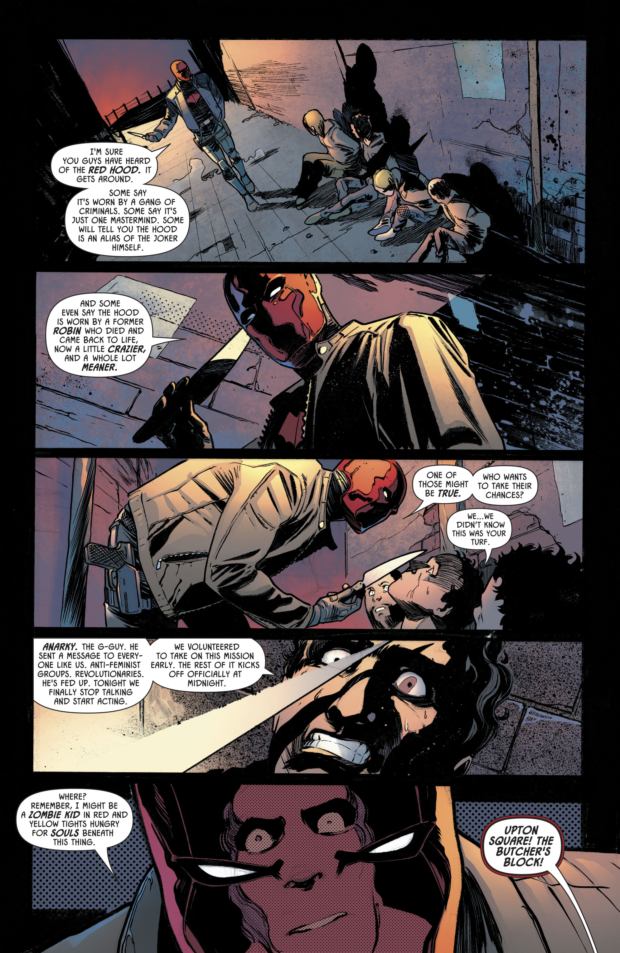 Batman: Prelude to the Wedding: Red Hood vs. Anarky (2018-) issue 1 - Page 8