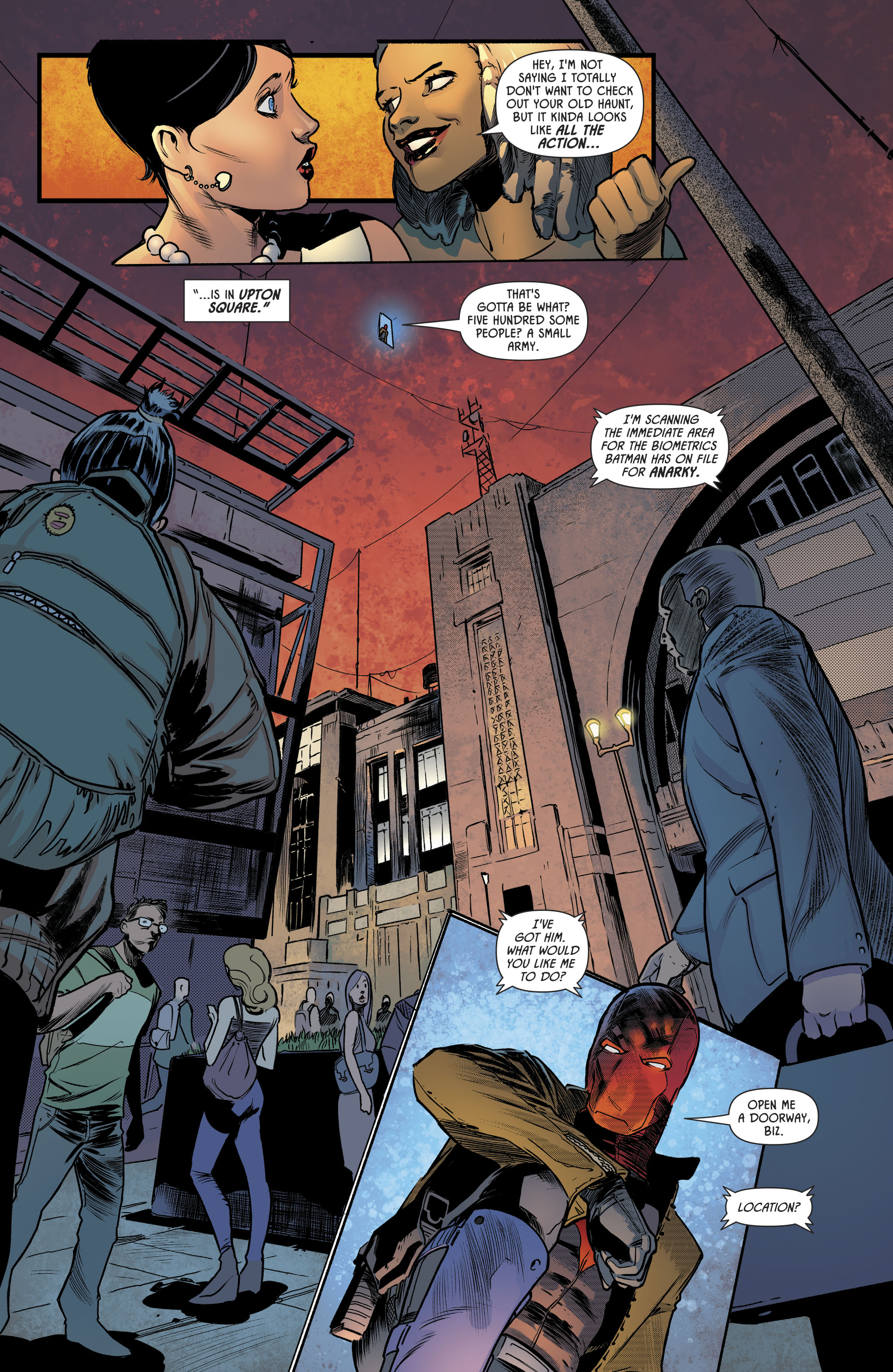 Batman: Prelude to the Wedding: Red Hood vs. Anarky (2018-) issue 1 - Page 12