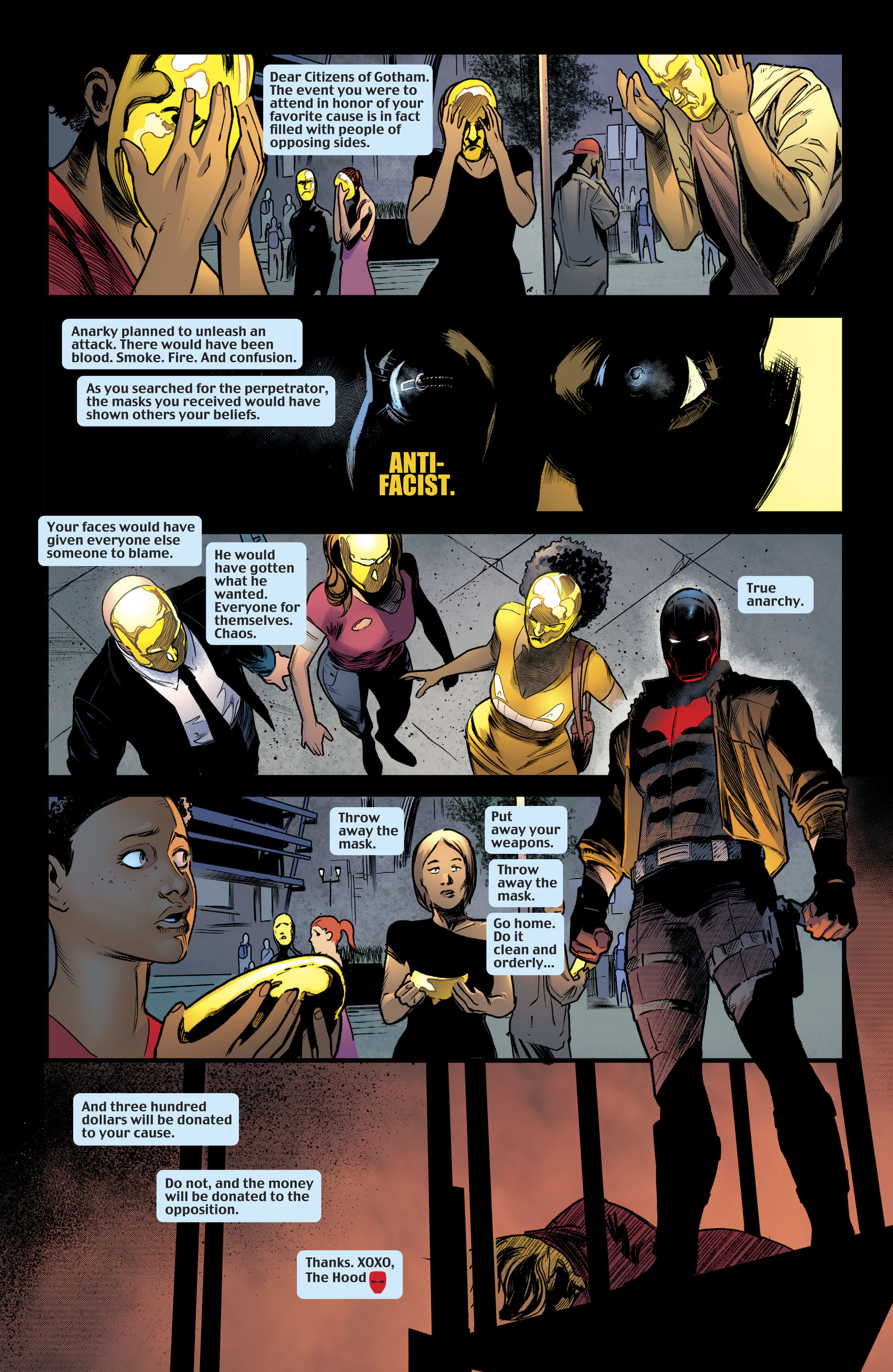 Batman: Prelude to the Wedding: Red Hood vs. Anarky (2018-) issue 1 - Page 18