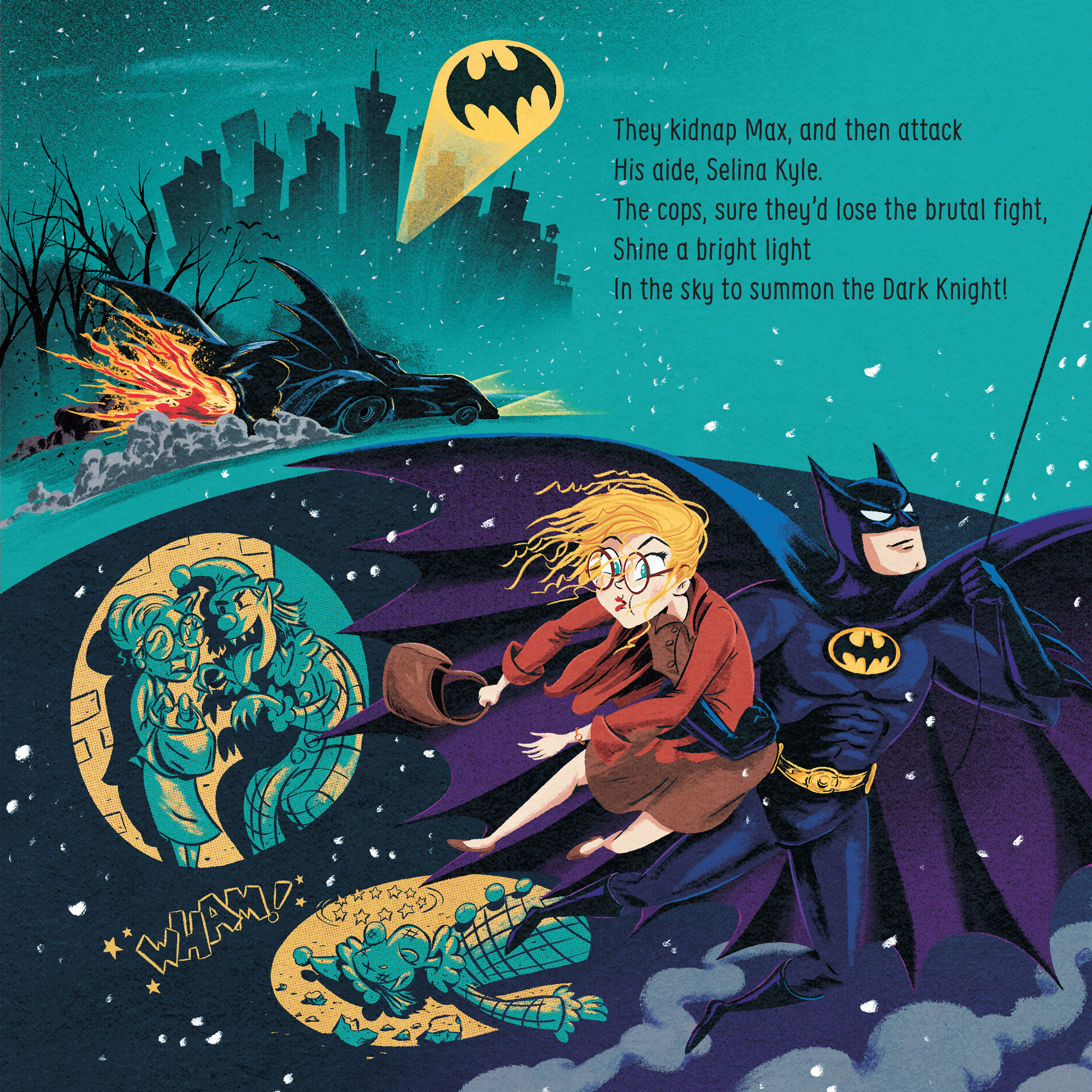 Batman Returns: One Dark Christmas Eve: The Illustrated Holiday Classic (20...