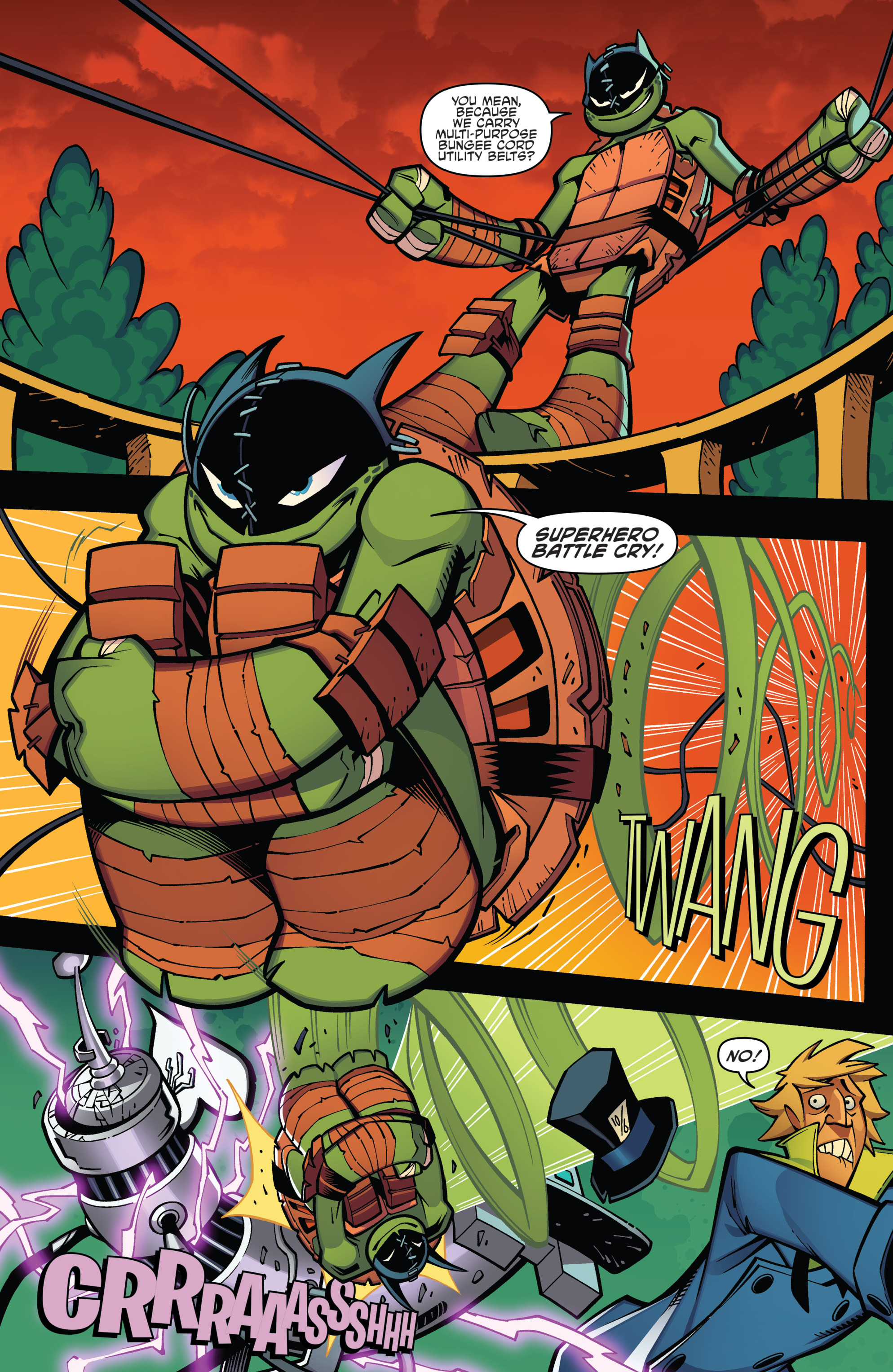 Batman - Teenage Mutant Ninja Turtles Adventures Chapter 5 - Page 17