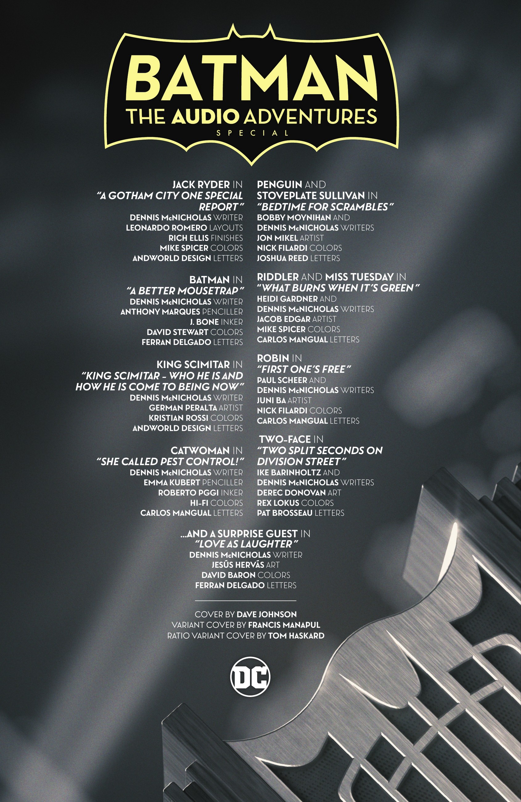 Batman: The Audio Adventures Special (2021): Chapter 1 - Page 3